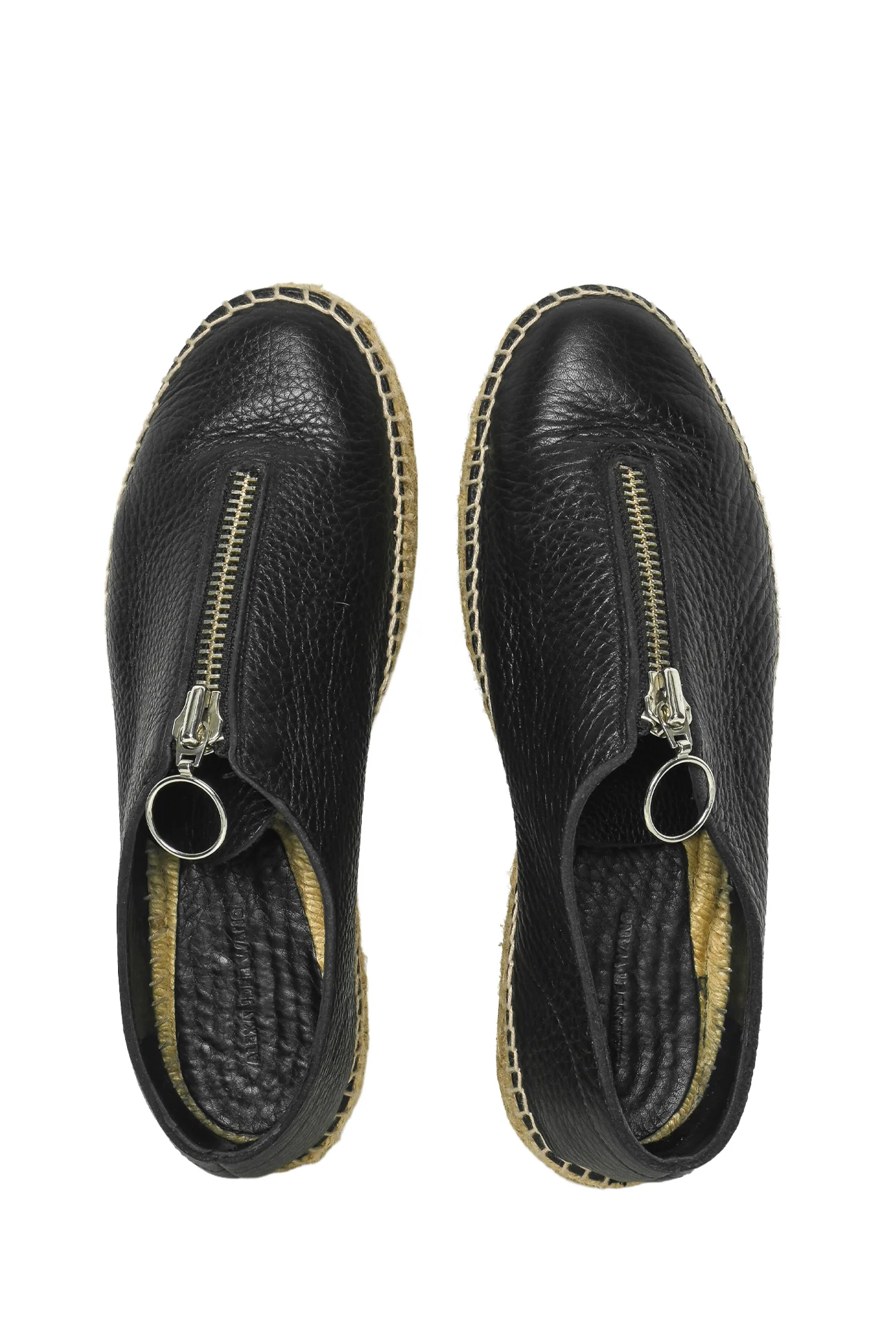 Alexander Wang Size 39 Devon Leather Espadrilles - Image 6