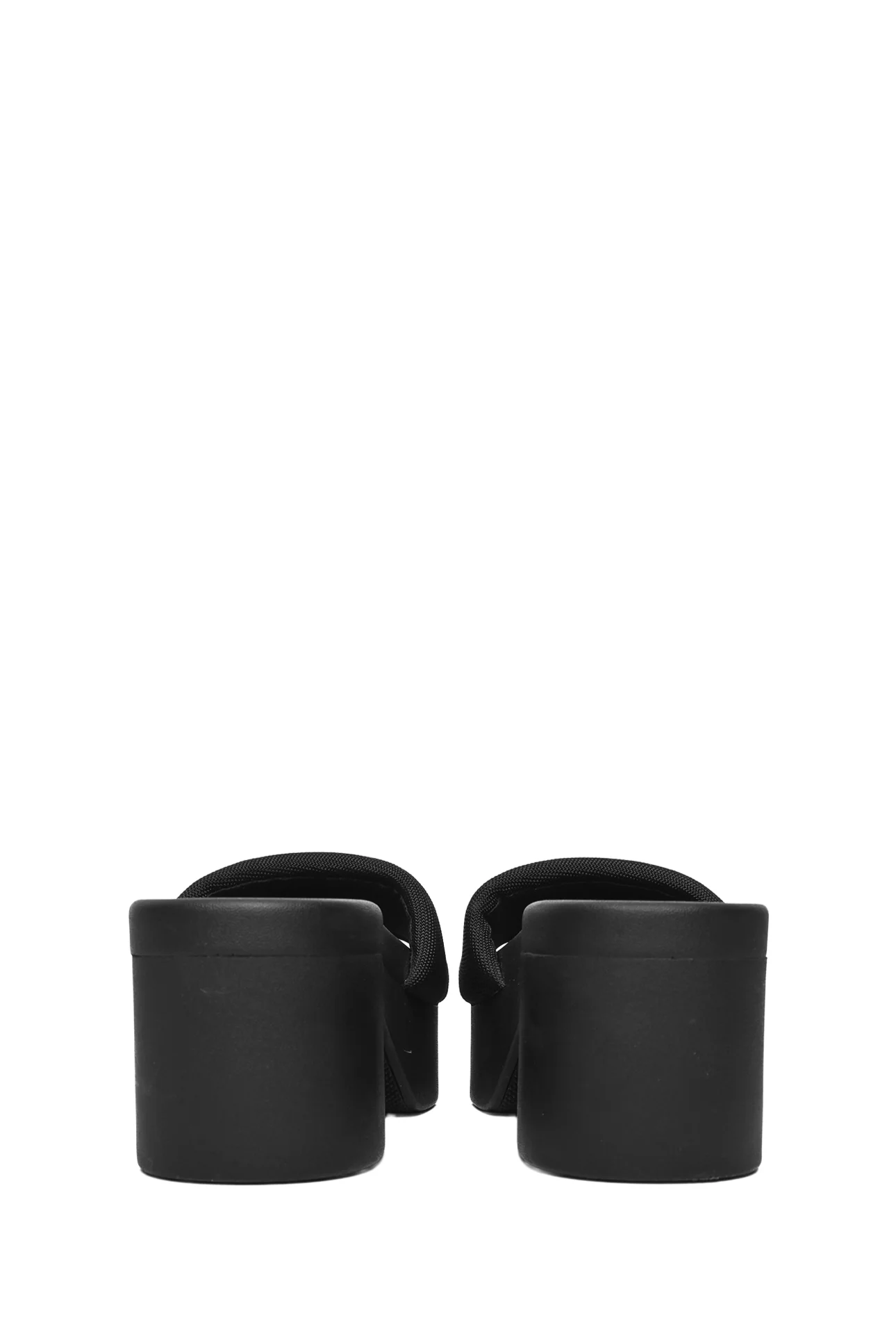 Alexander Wang Size 41 Logo Print Platform Slides - Image 4