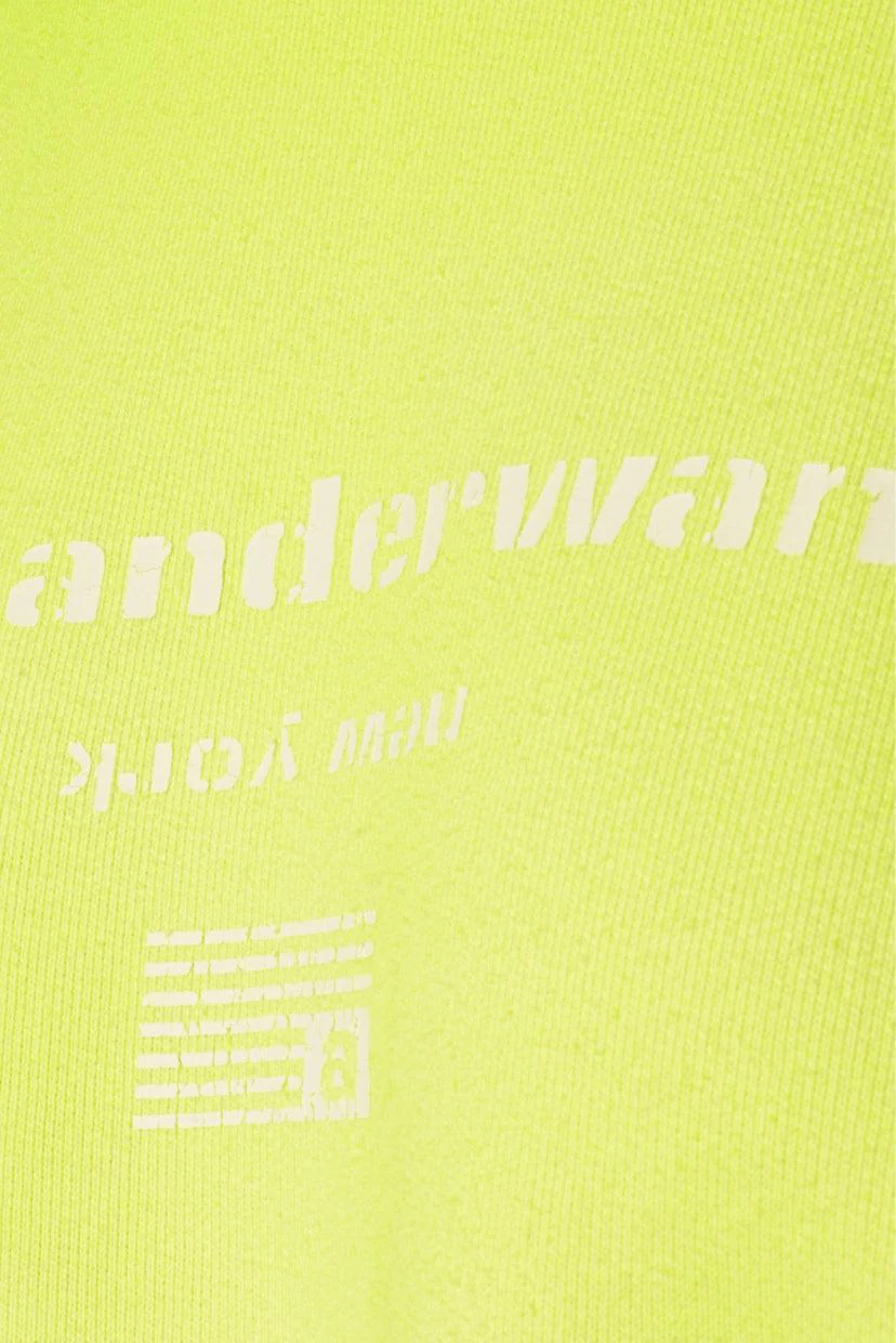 Alexander Wang Size S/M Neon Tie-Dyed French Cotton Terry Sweatshirt - Image 3
