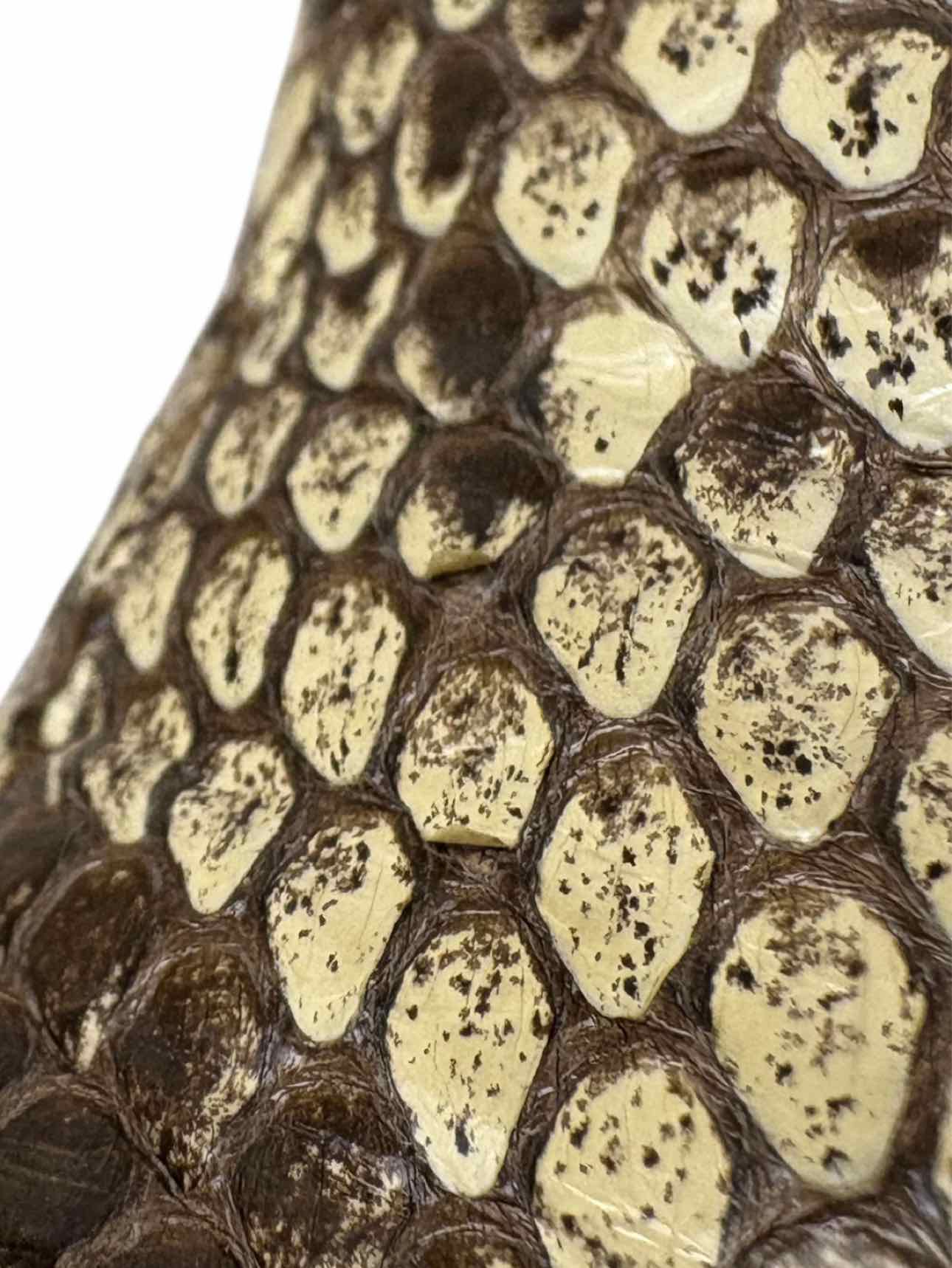 Alexandre Birman Size 35.5 Snake Print Leather Ankle Boots - Image 12
