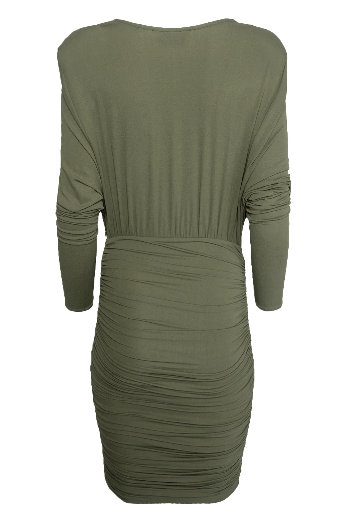 Alexandre Vauthier Size 40 Ruched Cowl Neck Dress - Image 2