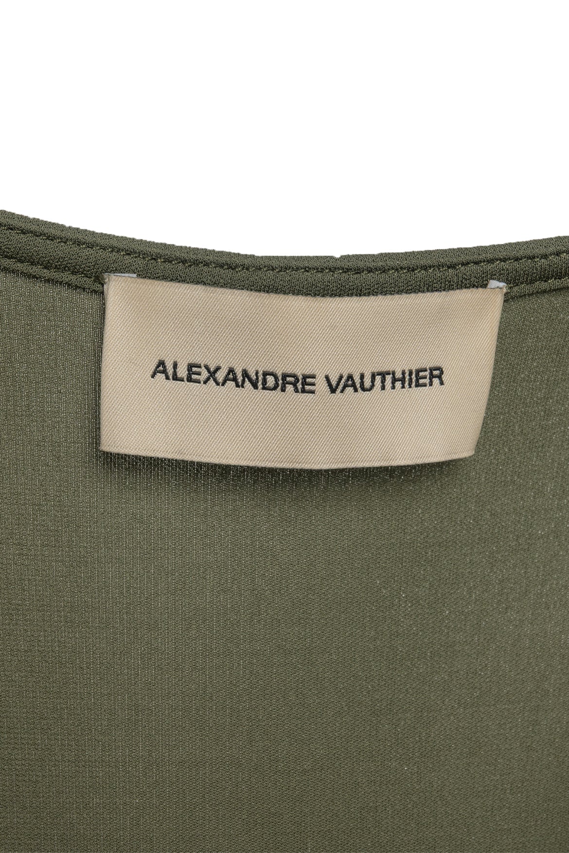 Alexandre Vauthier Size 40 Ruched Cowl Neck Dress - Image 3