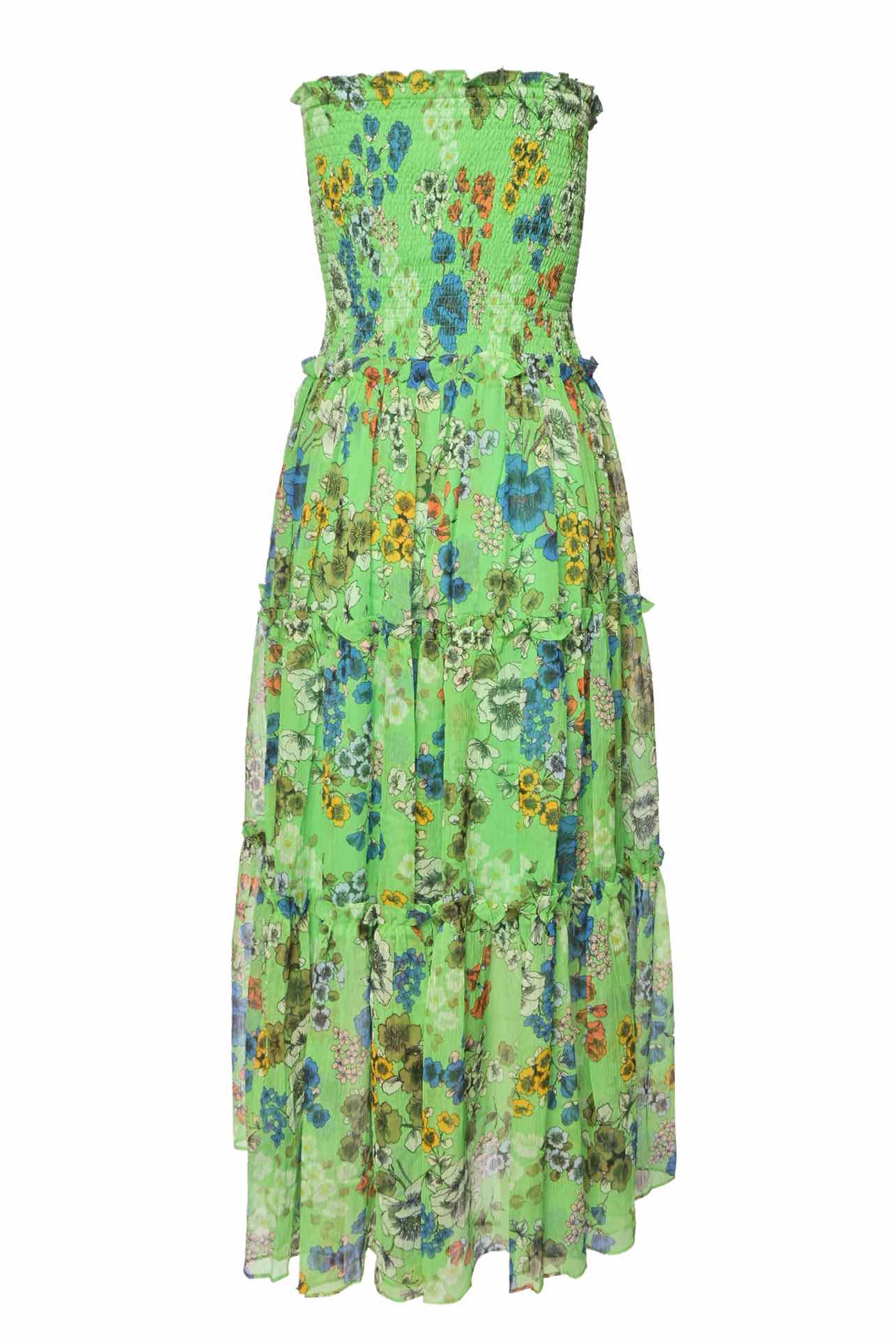 Alexis Size S Strapless Floral Dress - Image 2