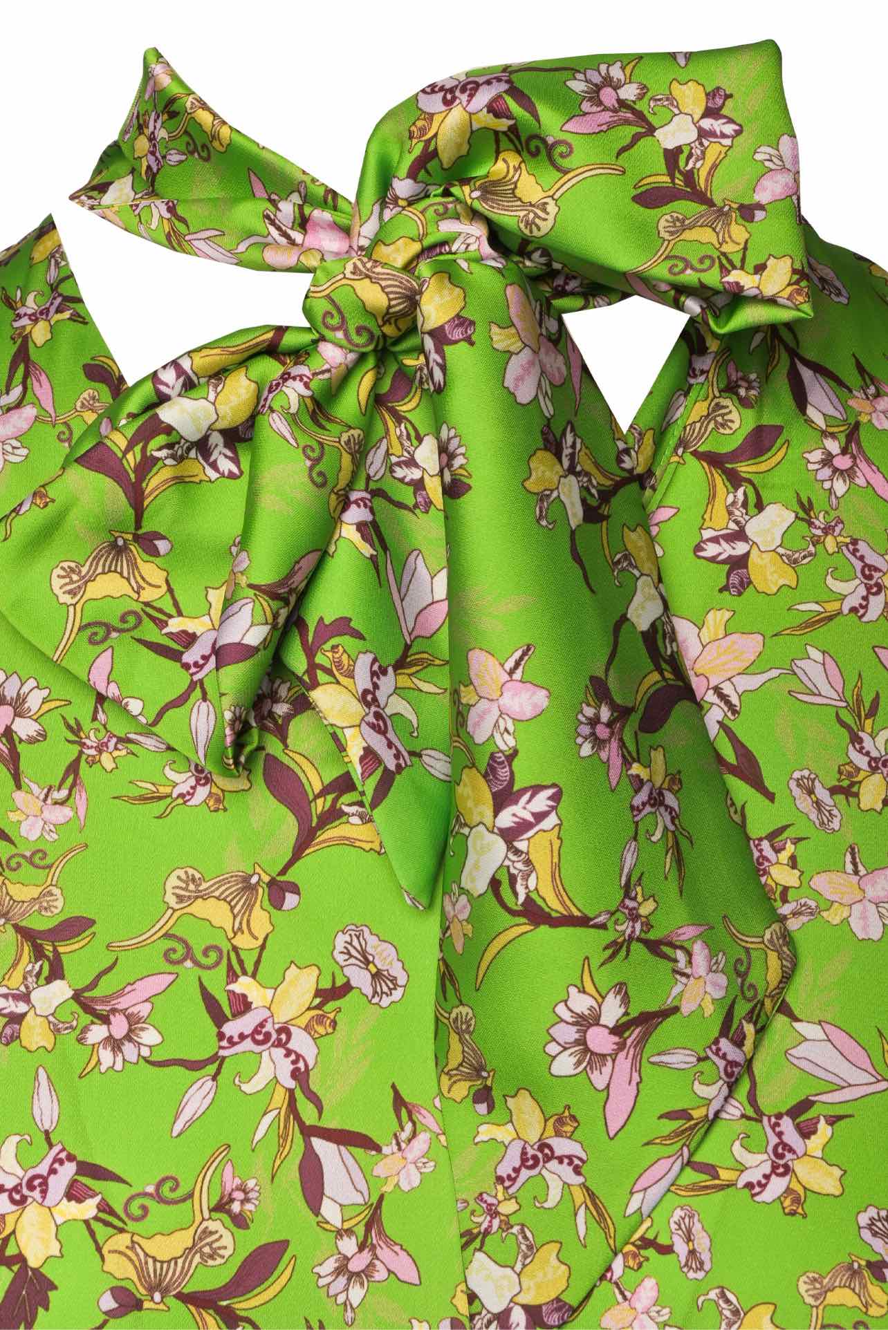 Andersson Bell Size M Floral Pleated Midi Dress - Image 3