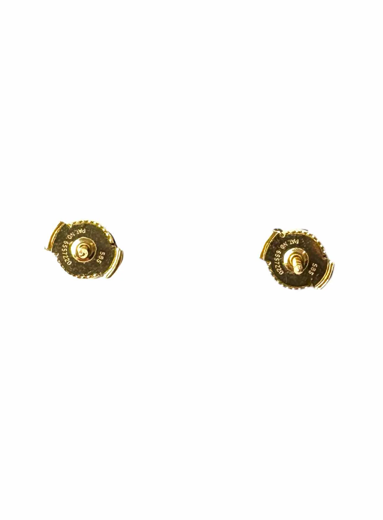 Angora 14K Citrine Stud Earrings - Image 2