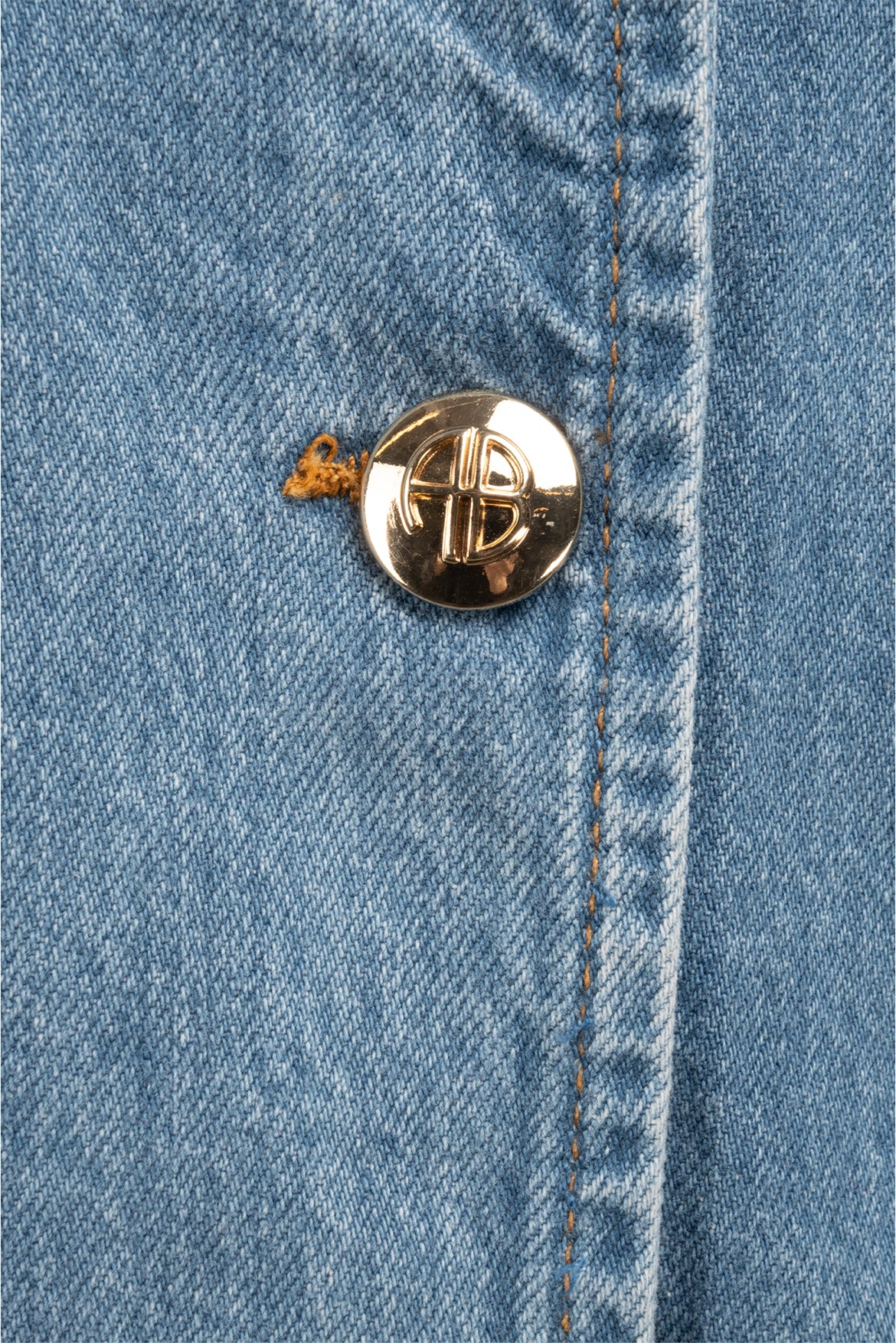 Anine Bing Size M Blanche Denim Jacket - Image 3