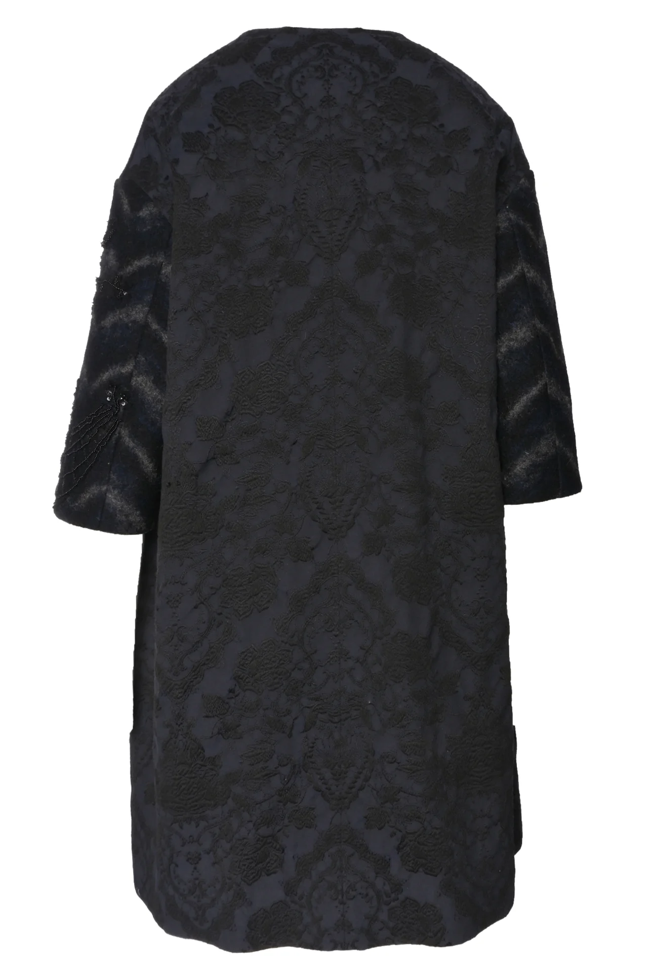 Antonio Marras Size 40 Short Sleeve Embroidered Coat - Image 2