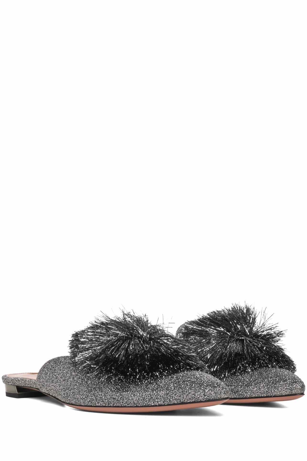 Aquazzura Size 36 Powder Puff Flats - Image 2