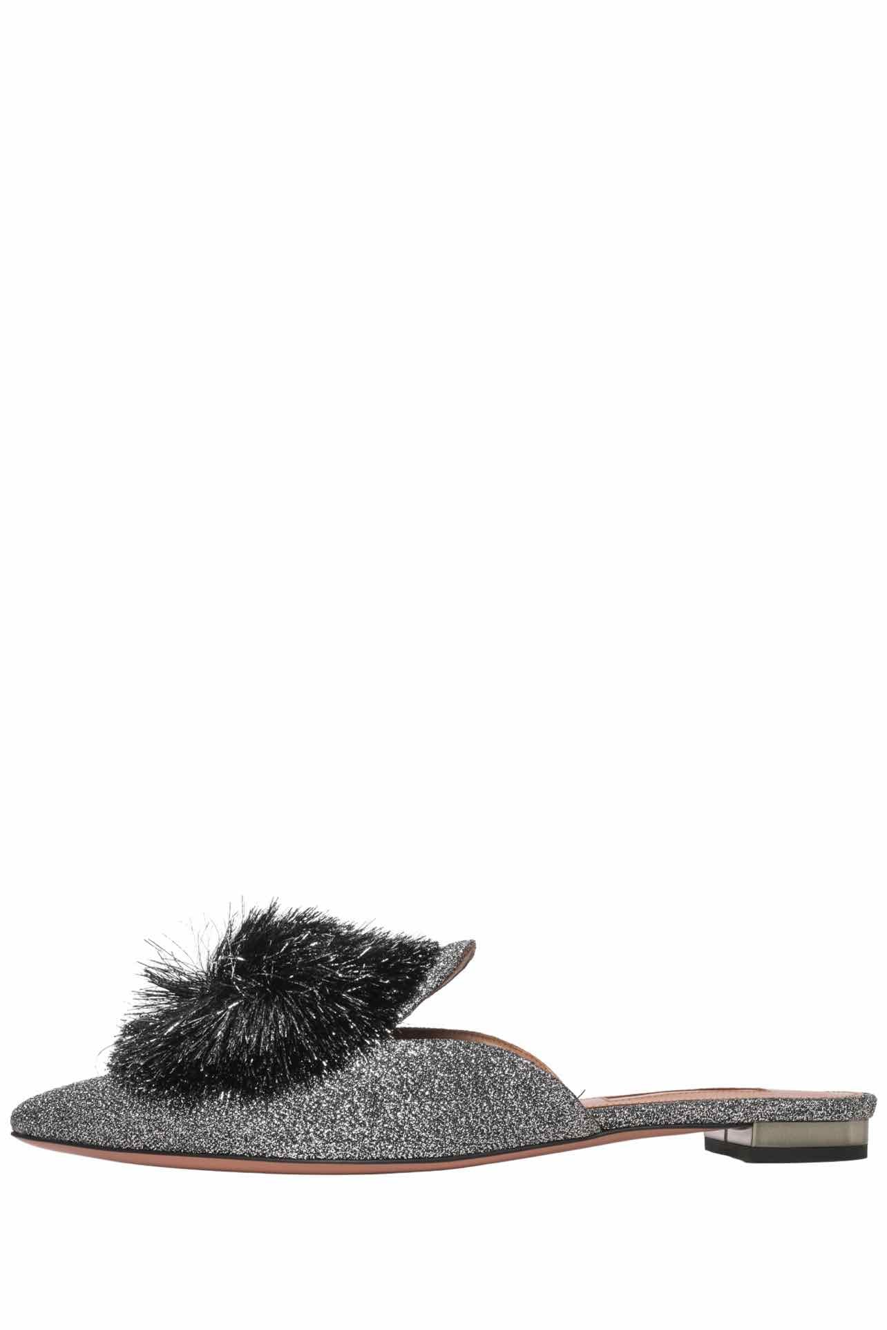 Aquazzura Size 36 Powder Puff Flats - Image 3