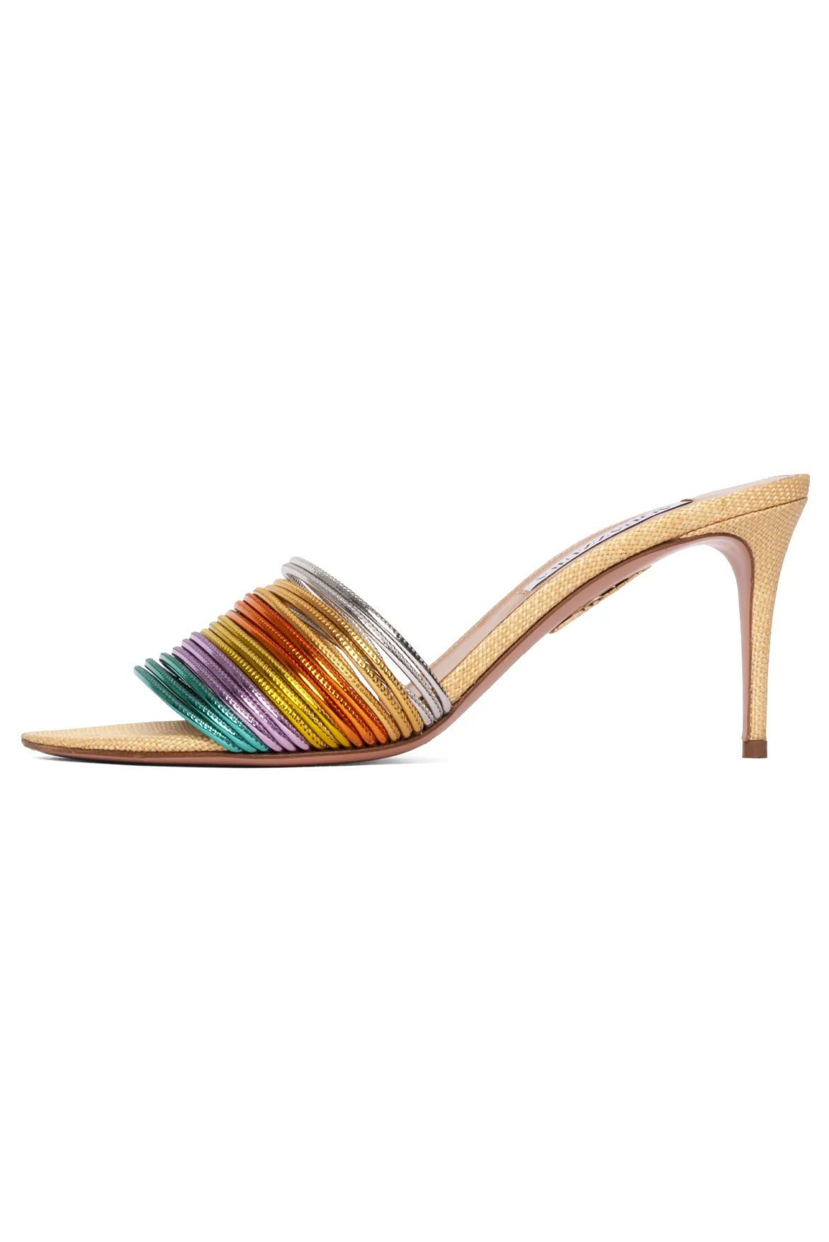 Aquazzura Size 37 Rendez Vous Mule Sandal - Image 3