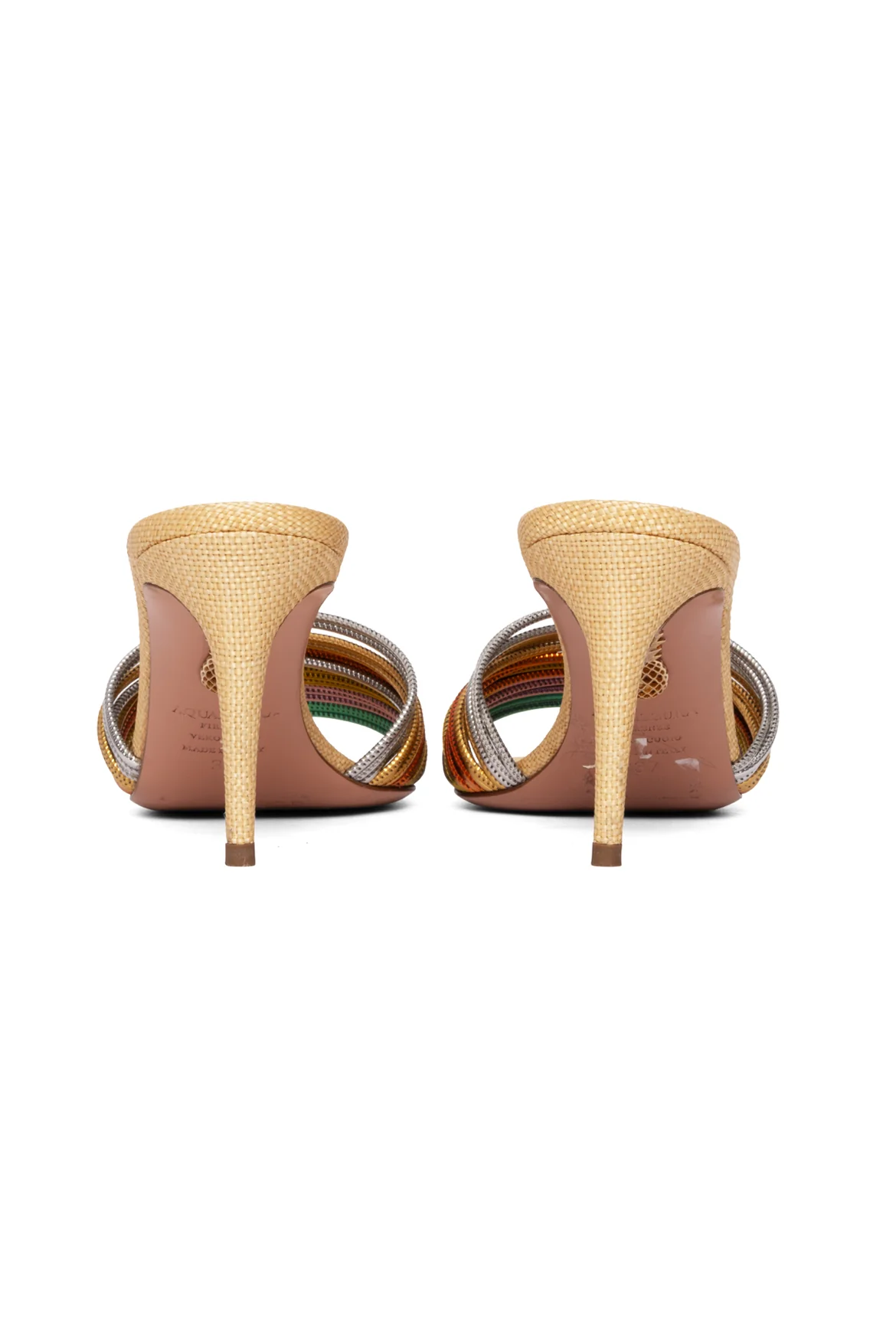 Aquazzura Size 37 Rendez Vous Mule Sandal - Image 4