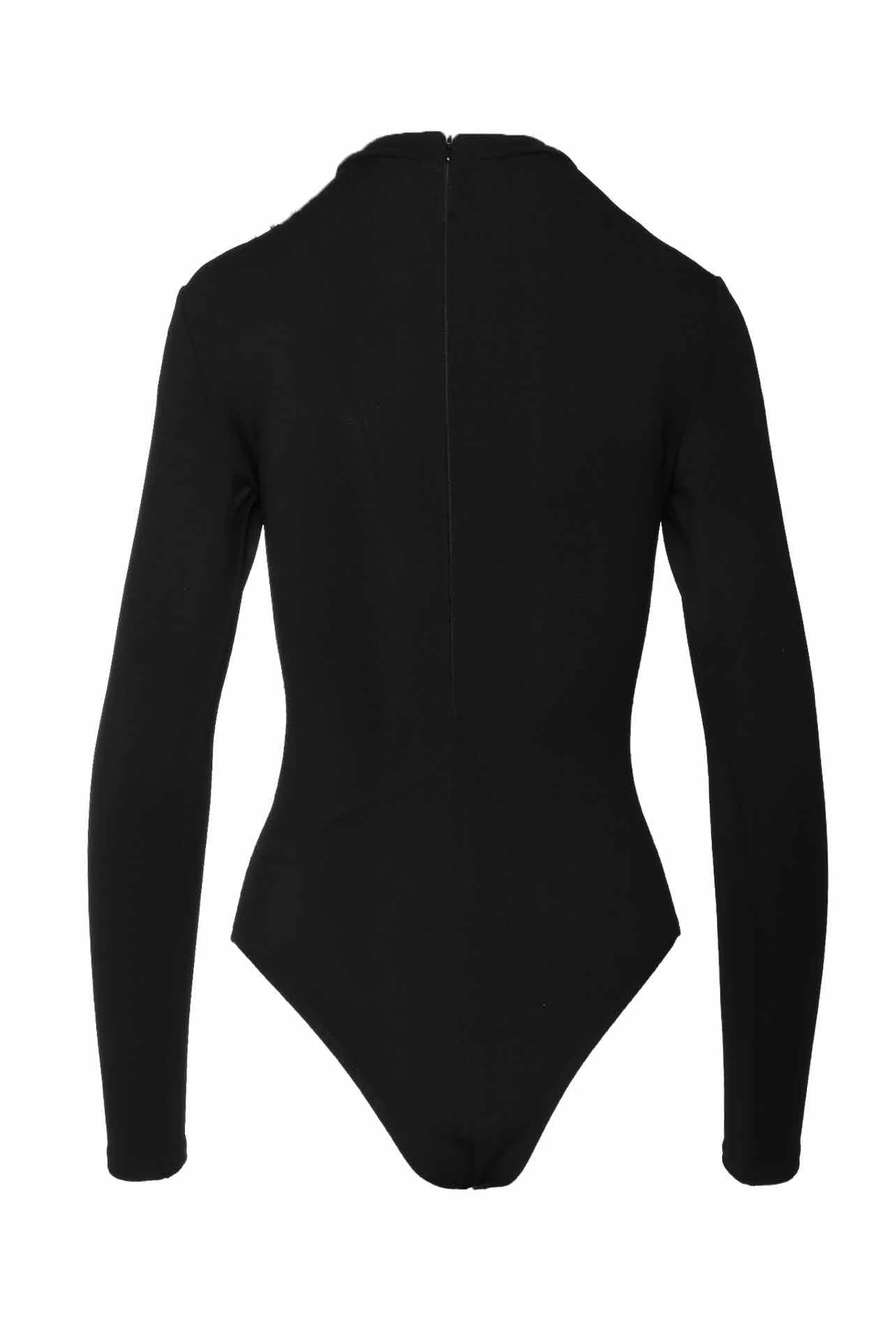 Area Size XS Crystal Cutout Bodysuit - Image 2