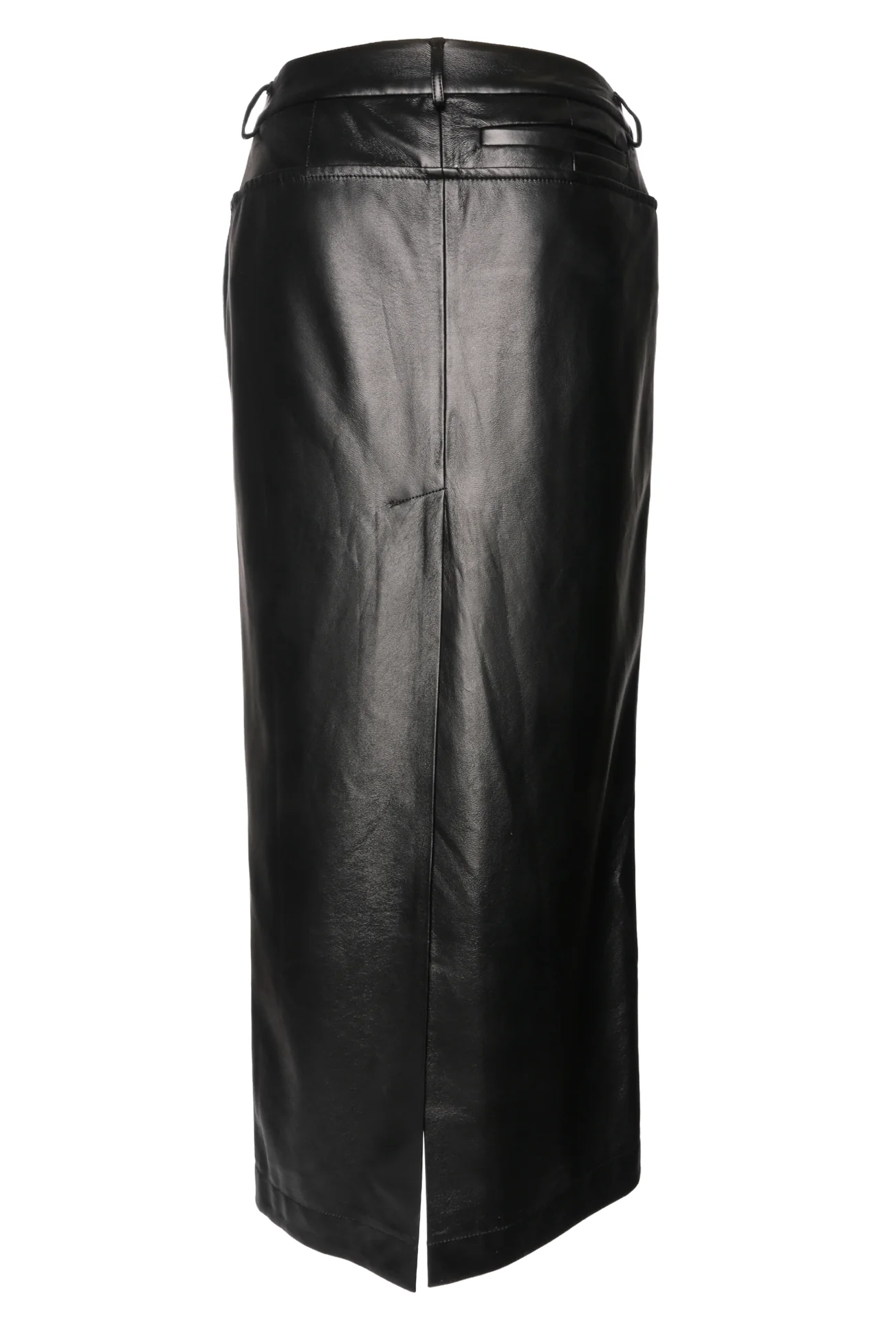 Aya Muse Size S Elfi Faux Leather Maxi Skirt - Image 2