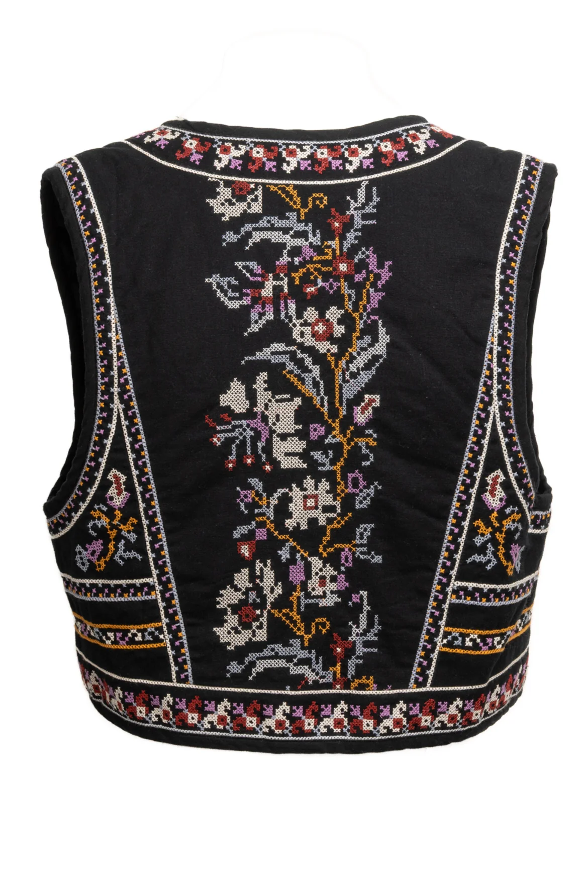 BA&SH Size 1 Embroidered Vest - Image 2