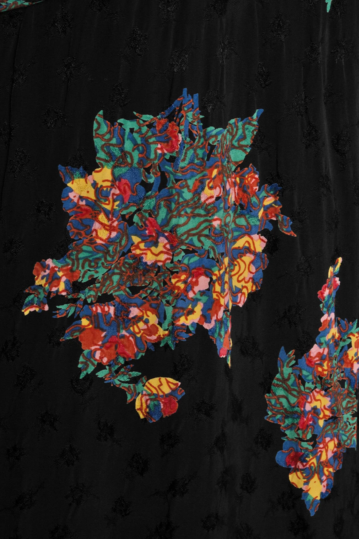 BA&SH Size 1 Printed Midi Dress - Image 4