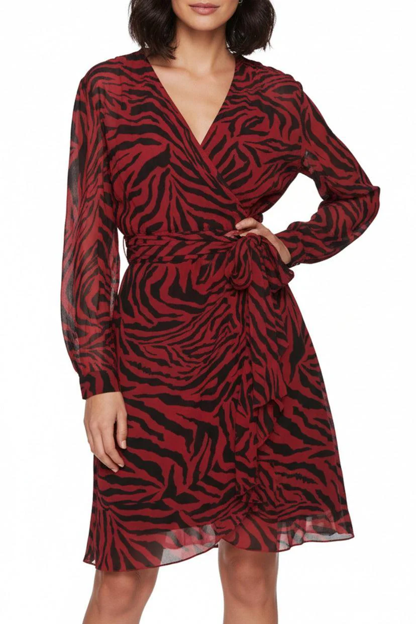 BA&SH Size 1 Zebra Print Mini Dress - Image 2
