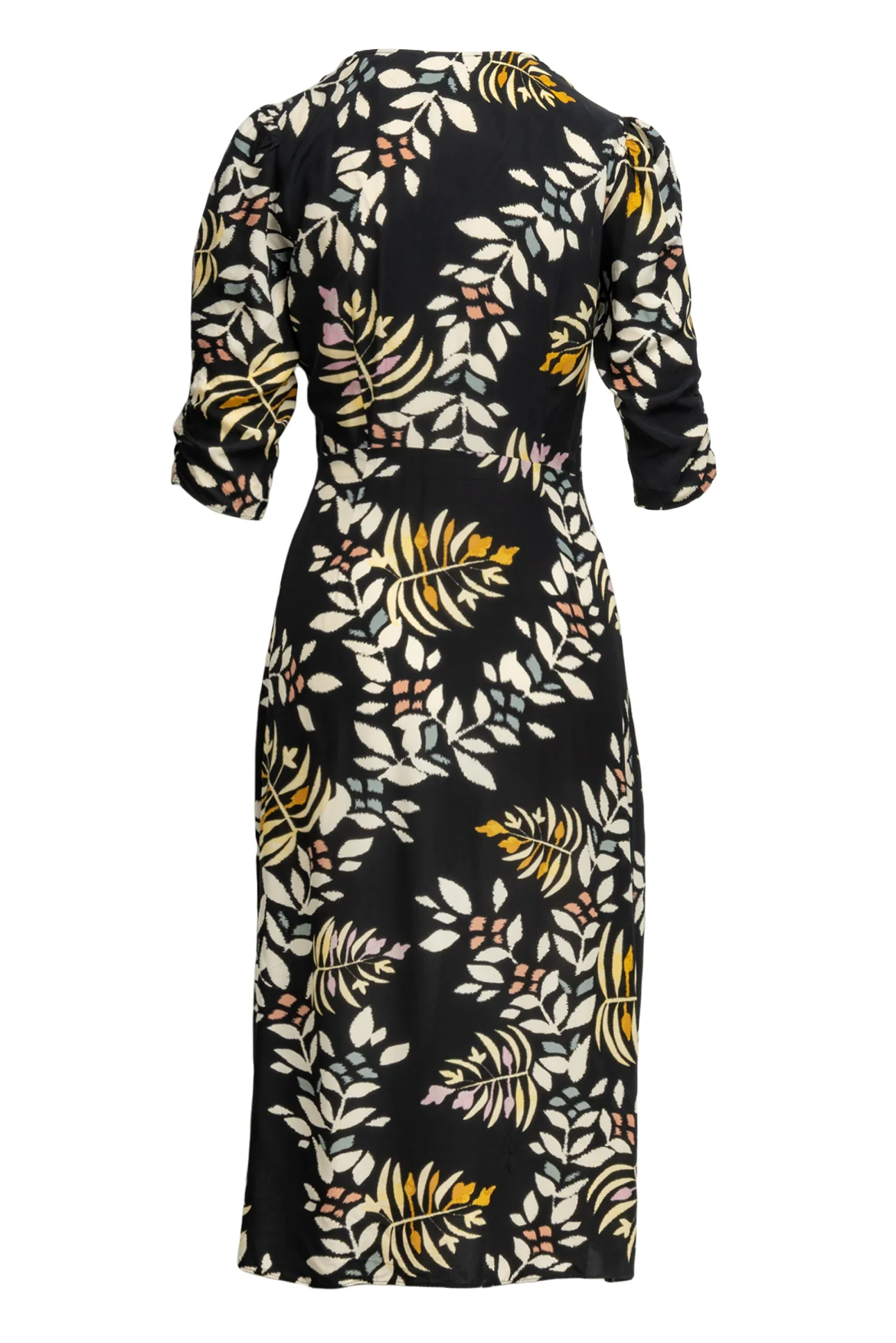 BA&SH Size XS Pattern Midi Dress - Image 2