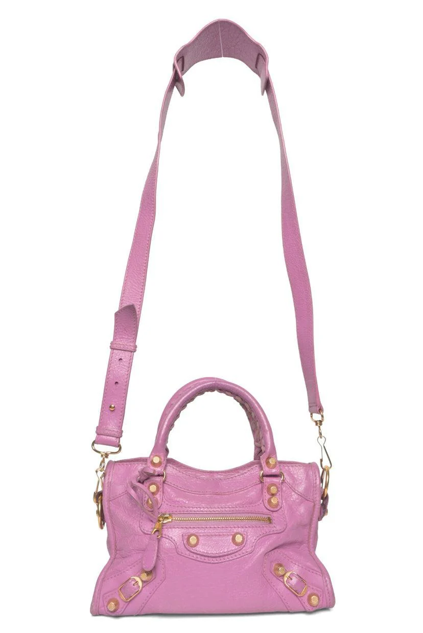 Balenciaga Arena Lambskin Mini City Bag - Image 7