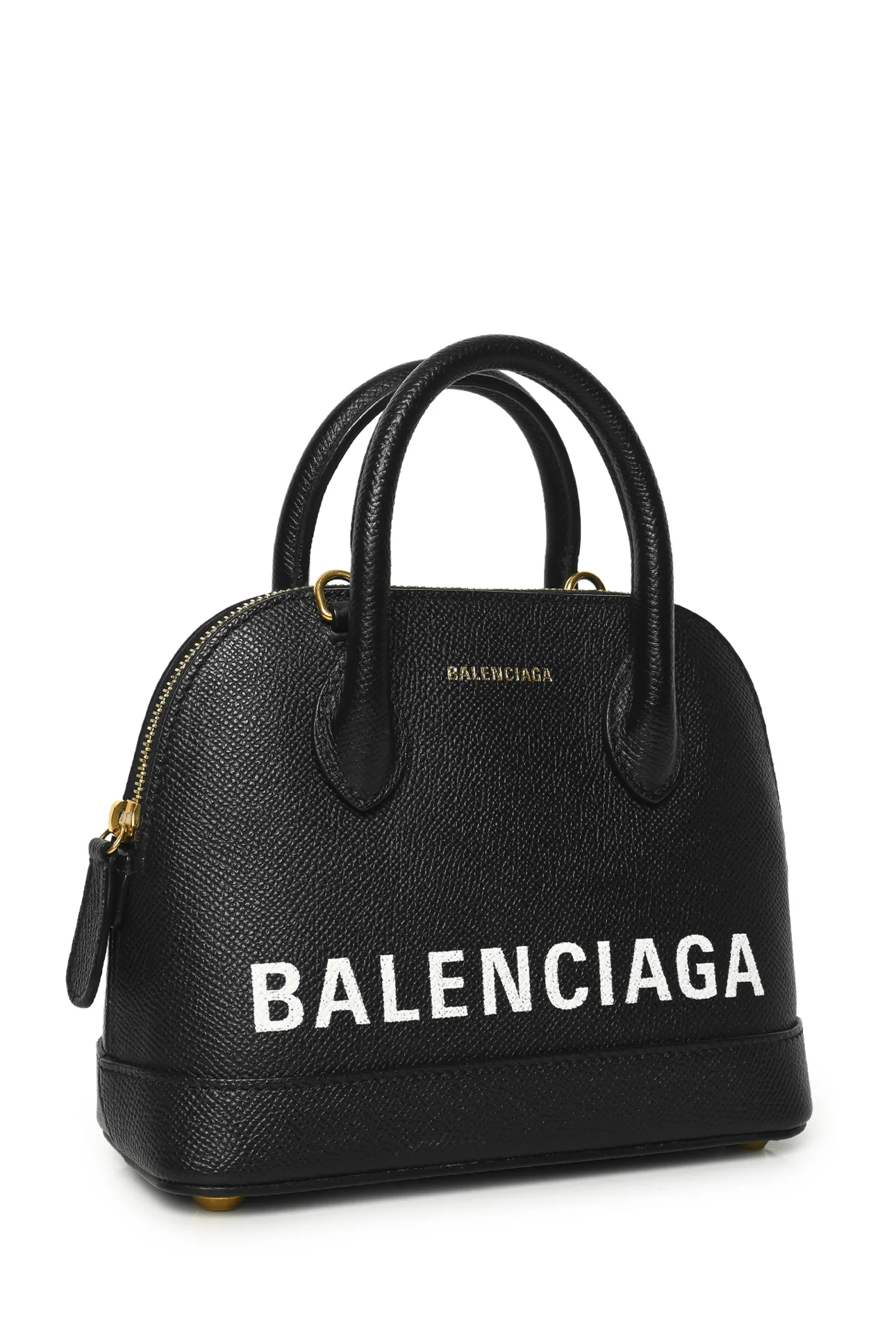 Balenciaga F/W 2018 XXS Ville Logo Top Handle Bag - Image 2