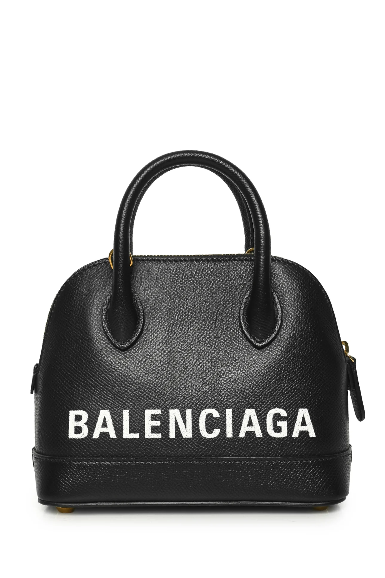 Balenciaga F/W 2018 XXS Ville Logo Top Handle Bag - Image 3