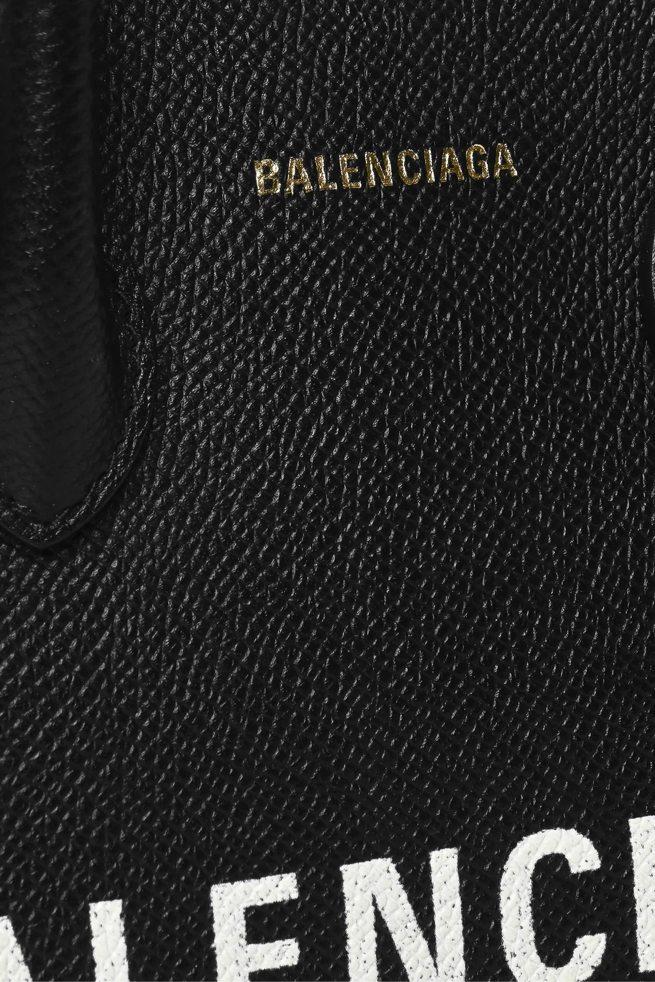 Balenciaga F/W 2018 XXS Ville Logo Top Handle Bag - Image 6