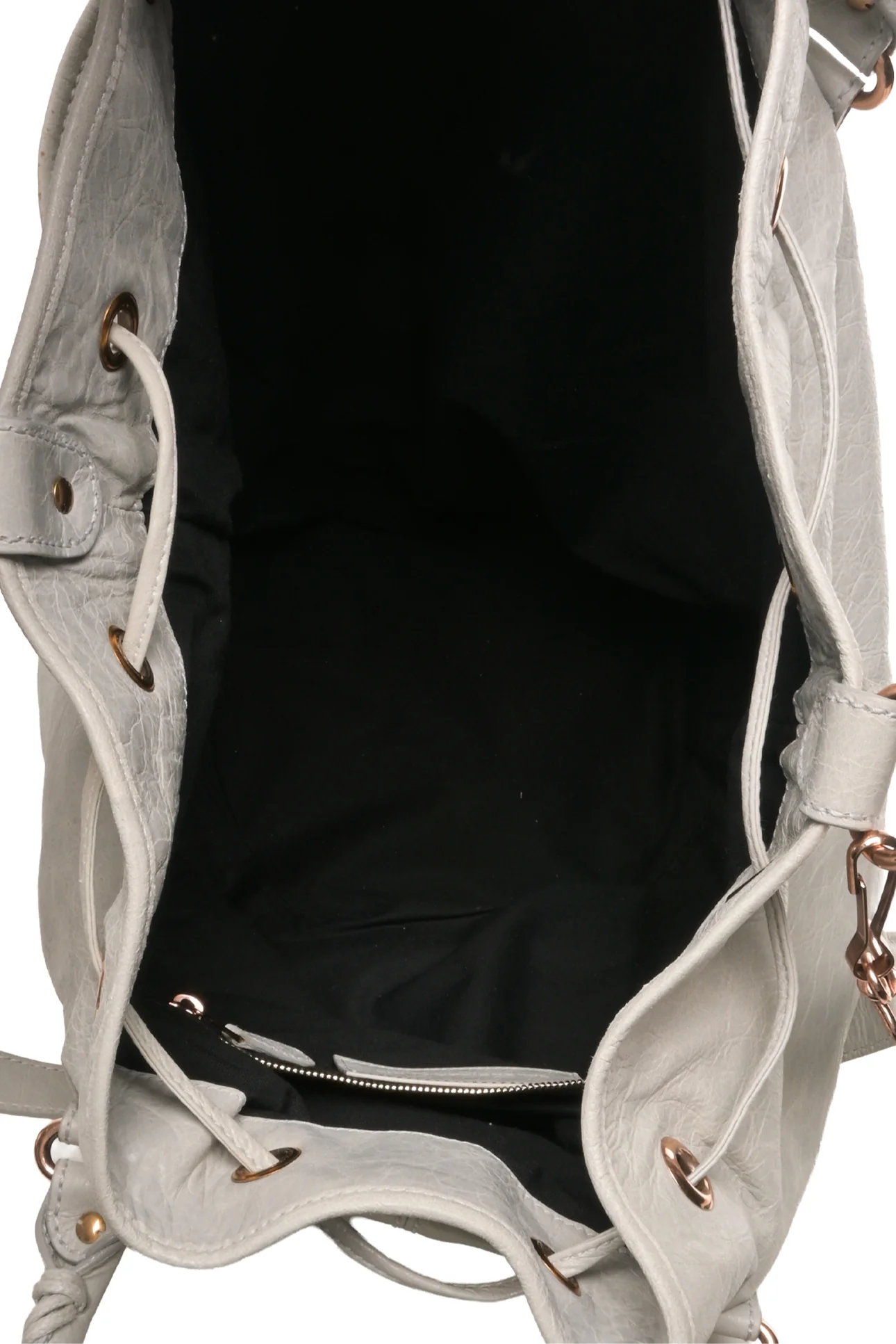 Balenciaga Leather Giant Silver PomPon Bag - Image 7