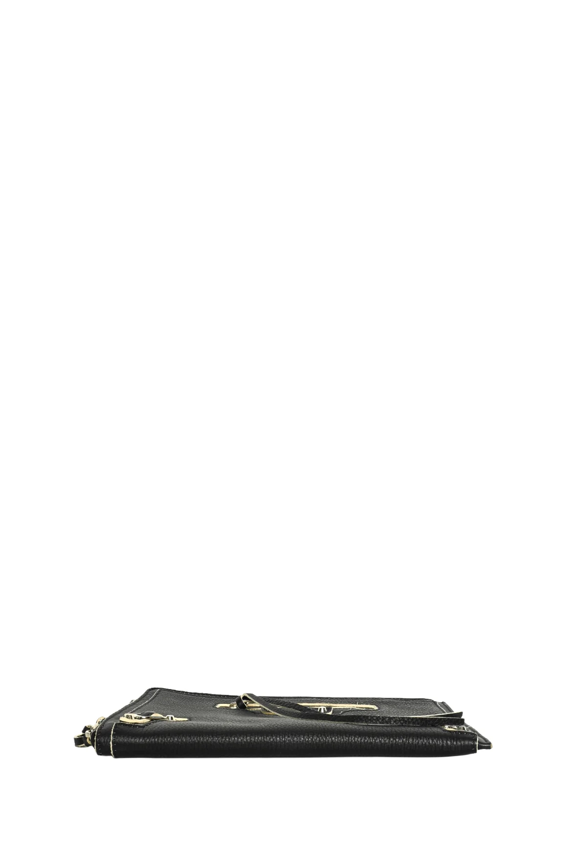 Balenciaga Leather Motocross Pouch Clutch - Image 3