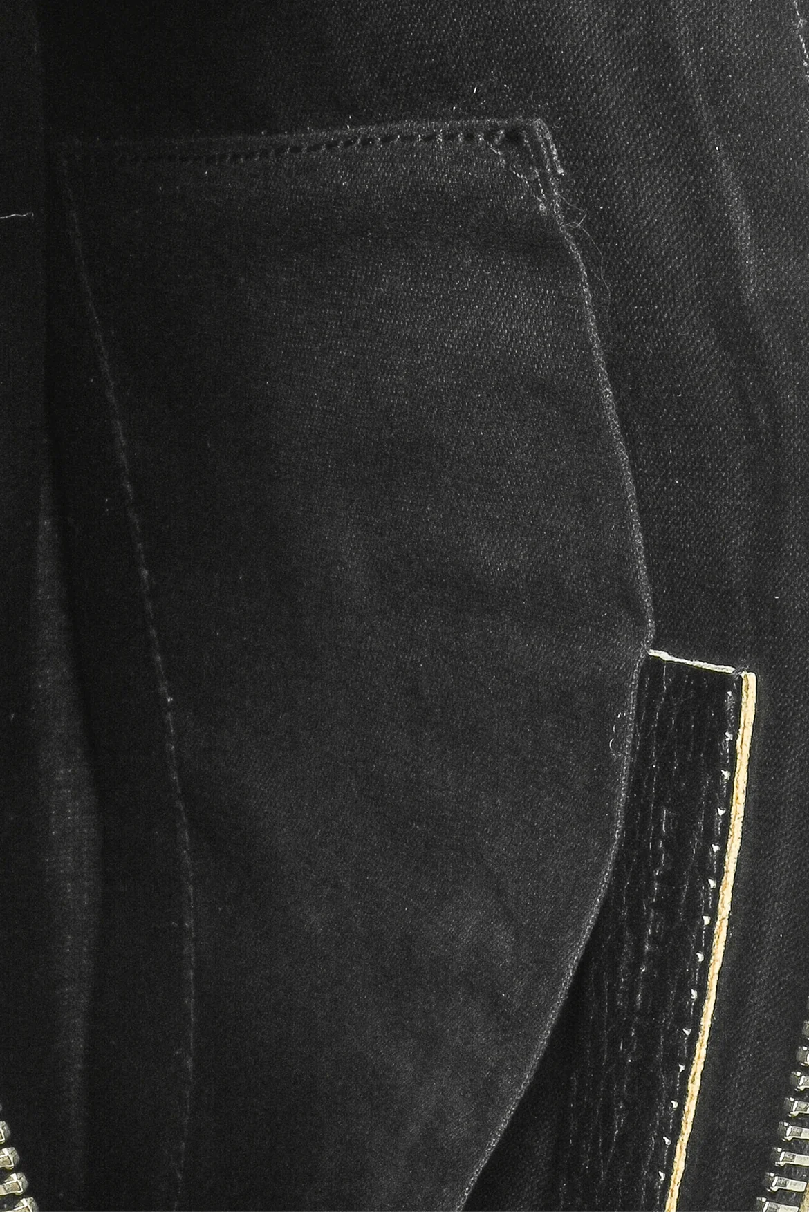 Balenciaga Leather Motocross Pouch Clutch - Image 4