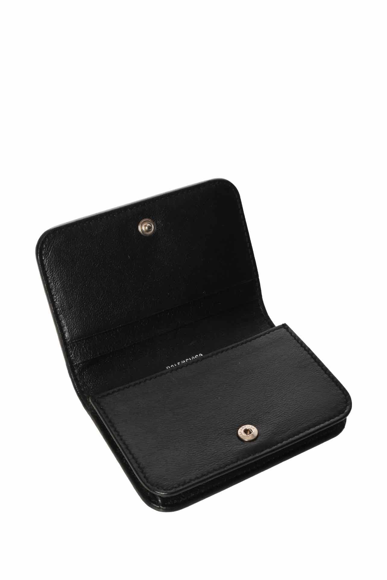 Balenciaga Metallic Cash Mini Wallet - Image 3