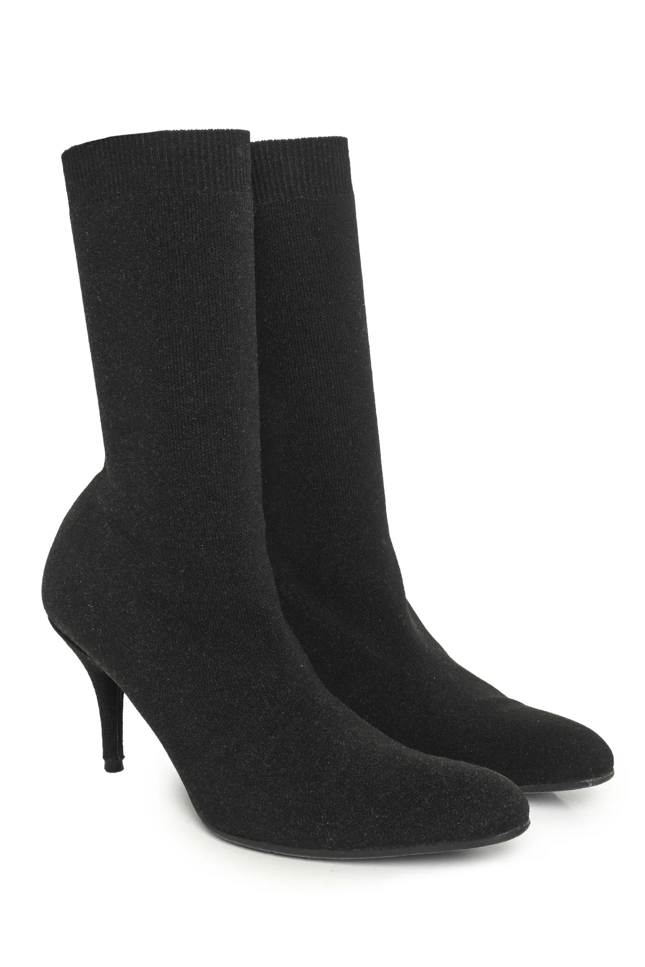 Balenciaga Size 36 Knife Knit Sock Ankle Boots - Image 2