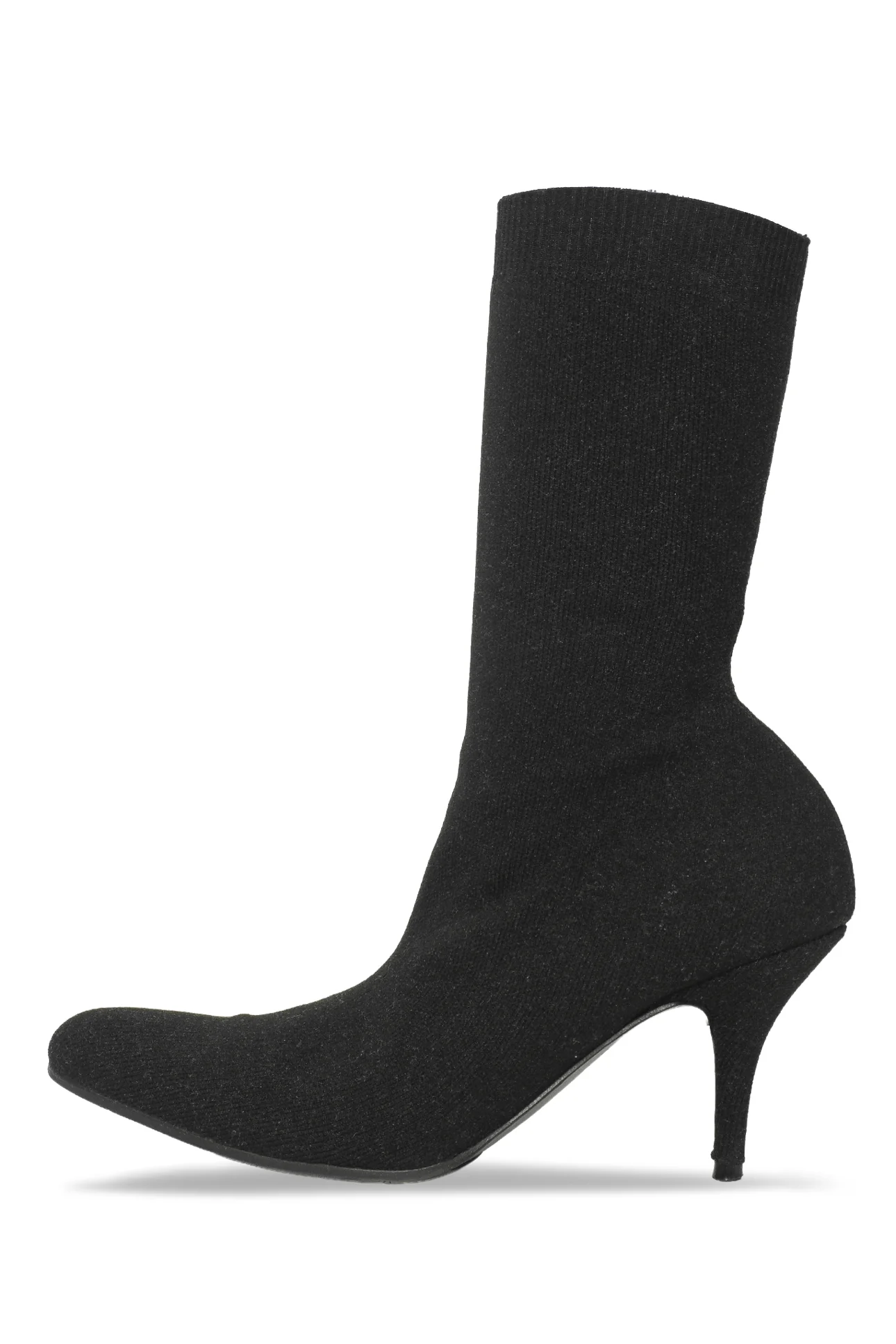 Balenciaga Size 36 Knife Knit Sock Ankle Boots - Image 3