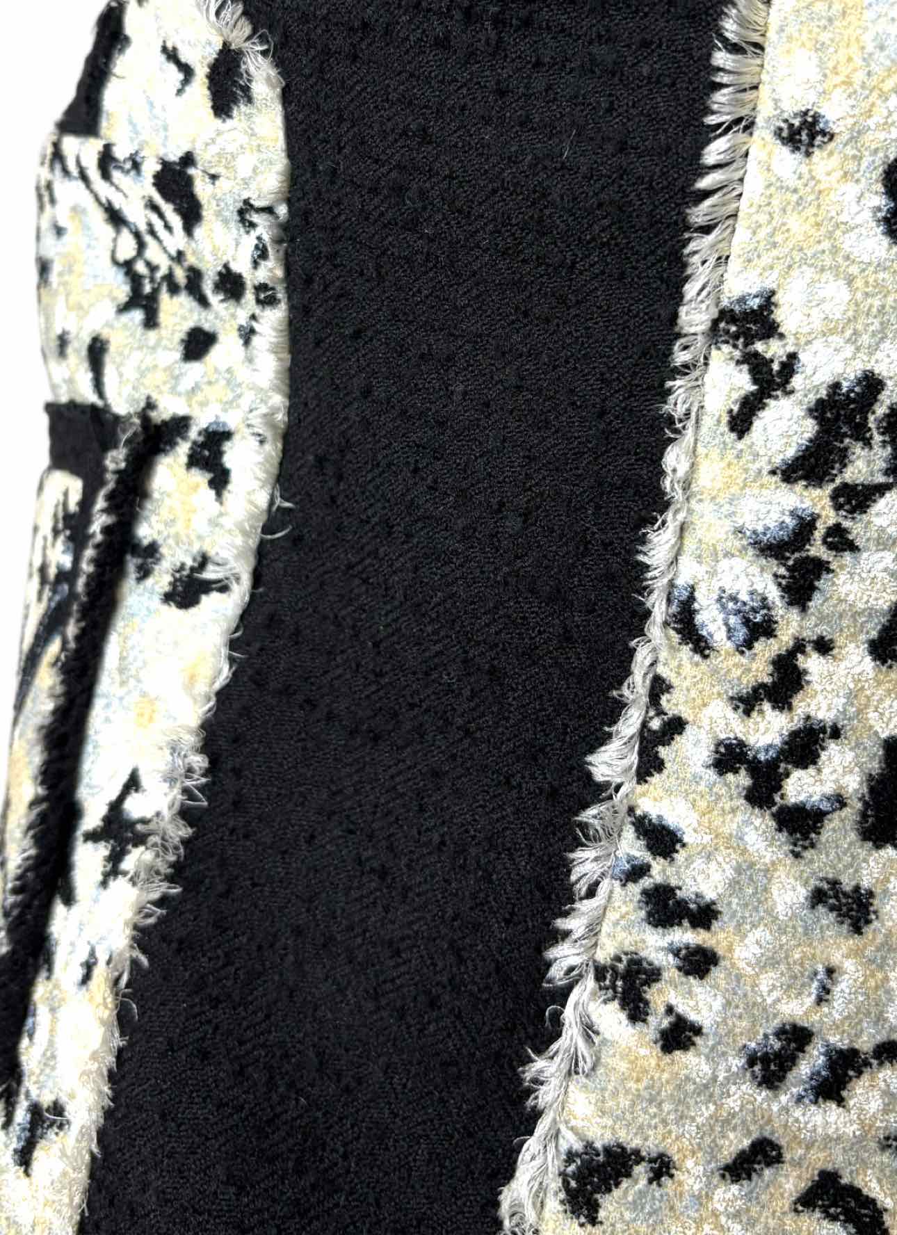 Balenciaga Size 38 2008 Runaway Abstract Pattern Jacquard Vest - Image 4