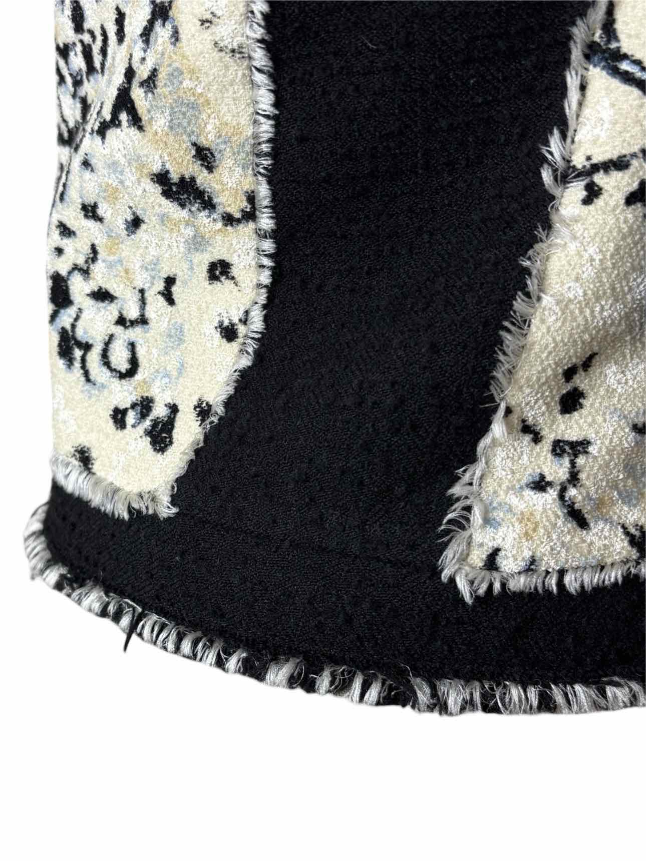 Balenciaga Size 38 2008 Runaway Abstract Pattern Jacquard Vest - Image 5
