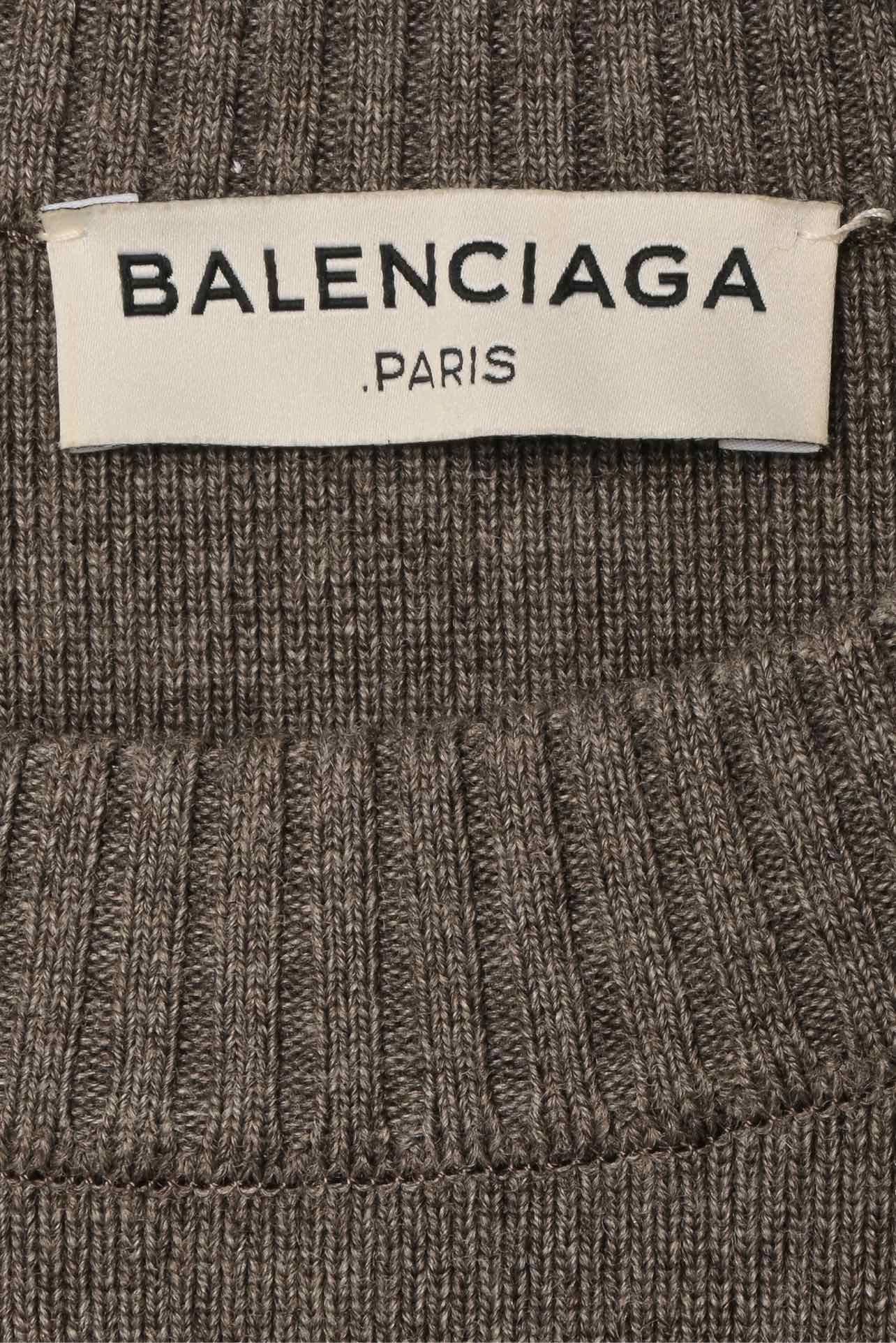 Balenciaga Size 38 2016 Oversized Sleeve Sweater - Image 3