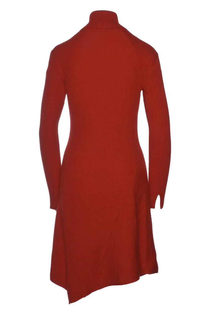 Balenciaga Size 38 2016 Turtleneck Asymmetrical Dress - Image 2