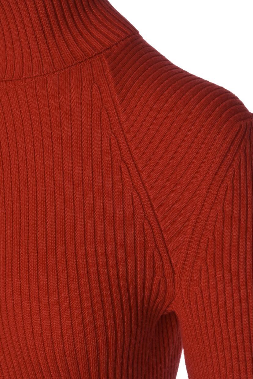 Balenciaga Size 38 2016 Turtleneck Asymmetrical Dress - Image 3