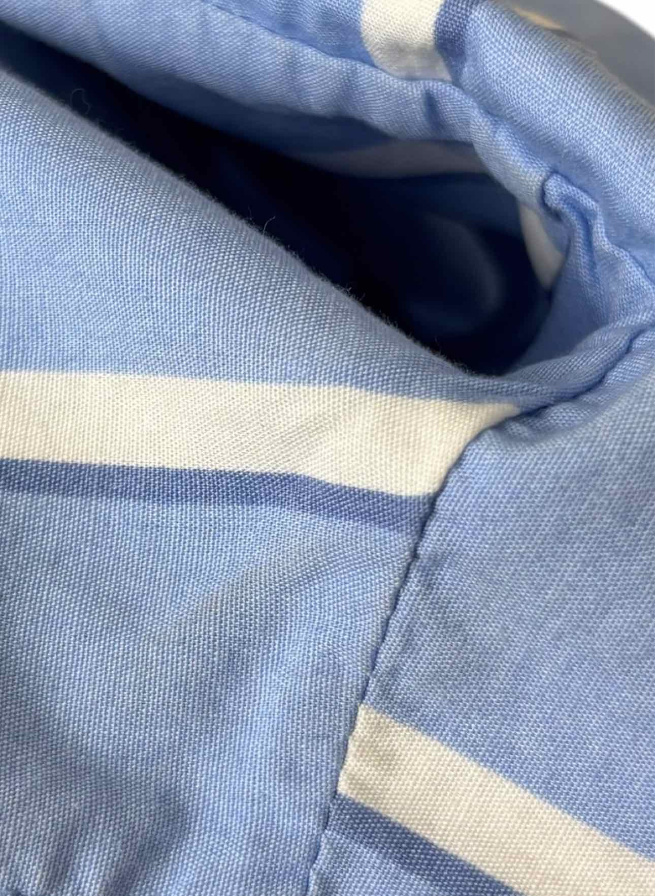 Balenciaga Size 38 Striped Cotton Short SleeveTops - Image 6