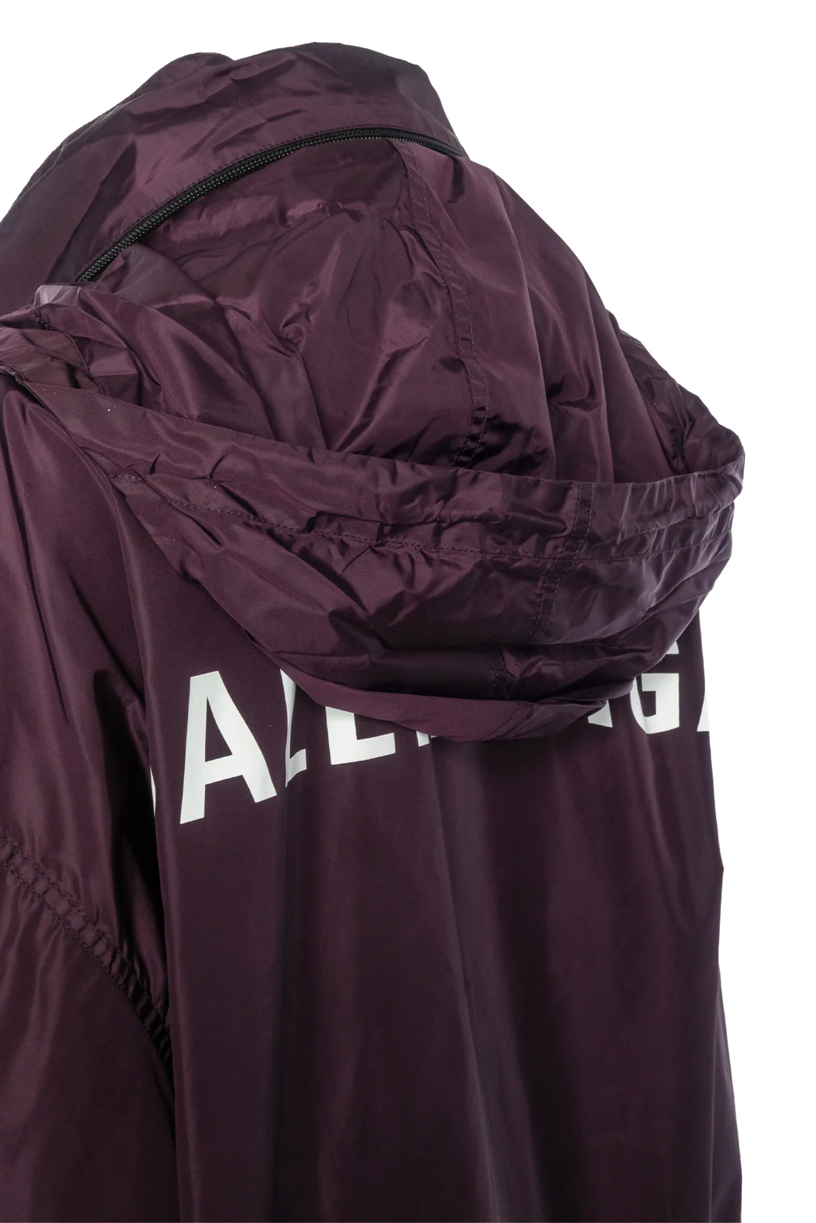 Balenciaga Size 50 Men's Logo Graphic Windbreaker Jacket - Image 3