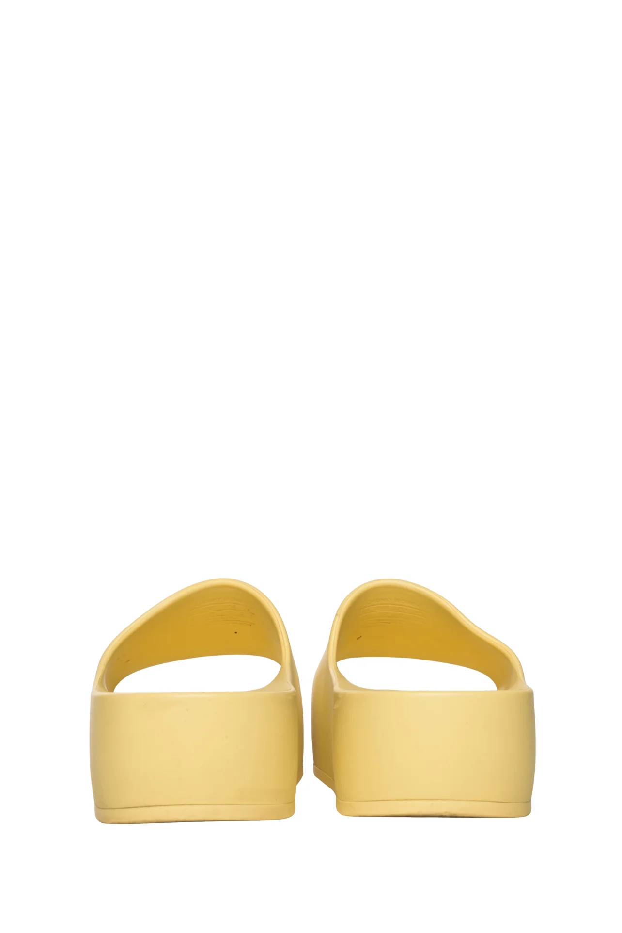 Balenciaga Size 7 Logo Platform Pool Slides - Image 5