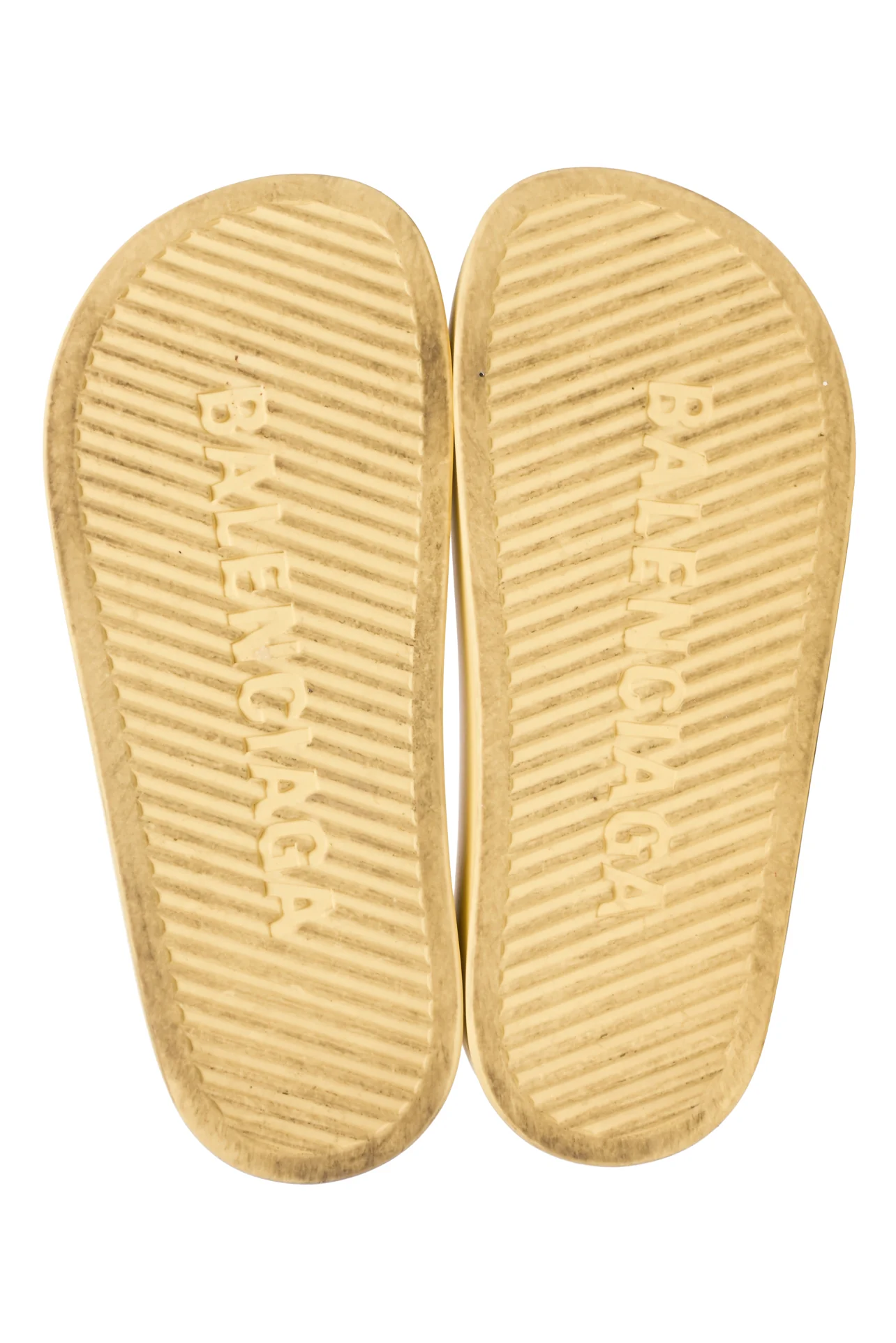 Balenciaga Size 7 Logo Platform Pool Slides - Image 6