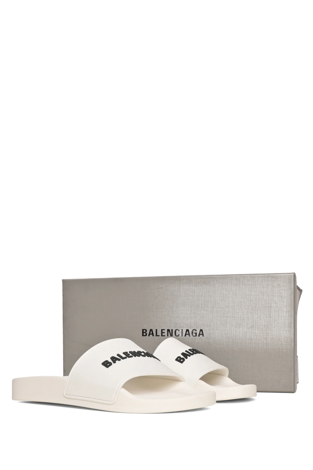 Balenciaga Size 8 Pool Slides - Image 7