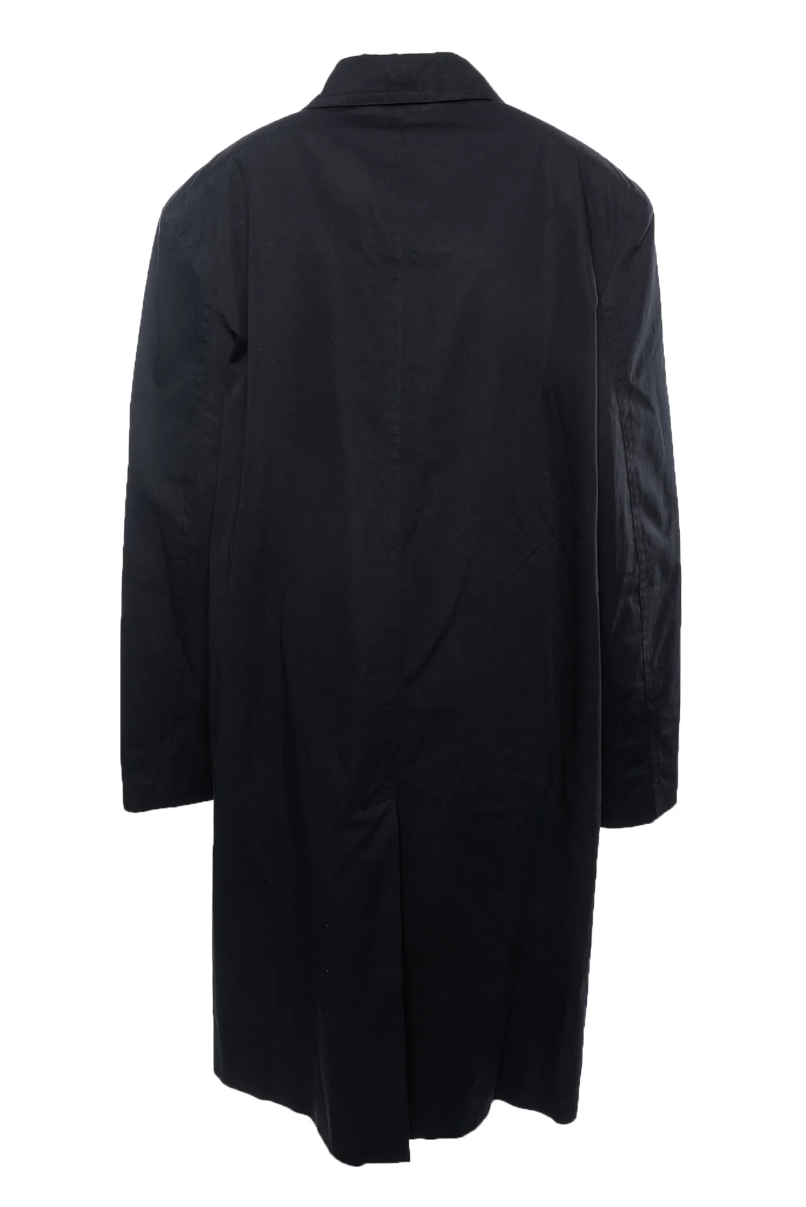 Balenciaga Size M Men's Round Shoulder Oversized Trench Coat - Image 3
