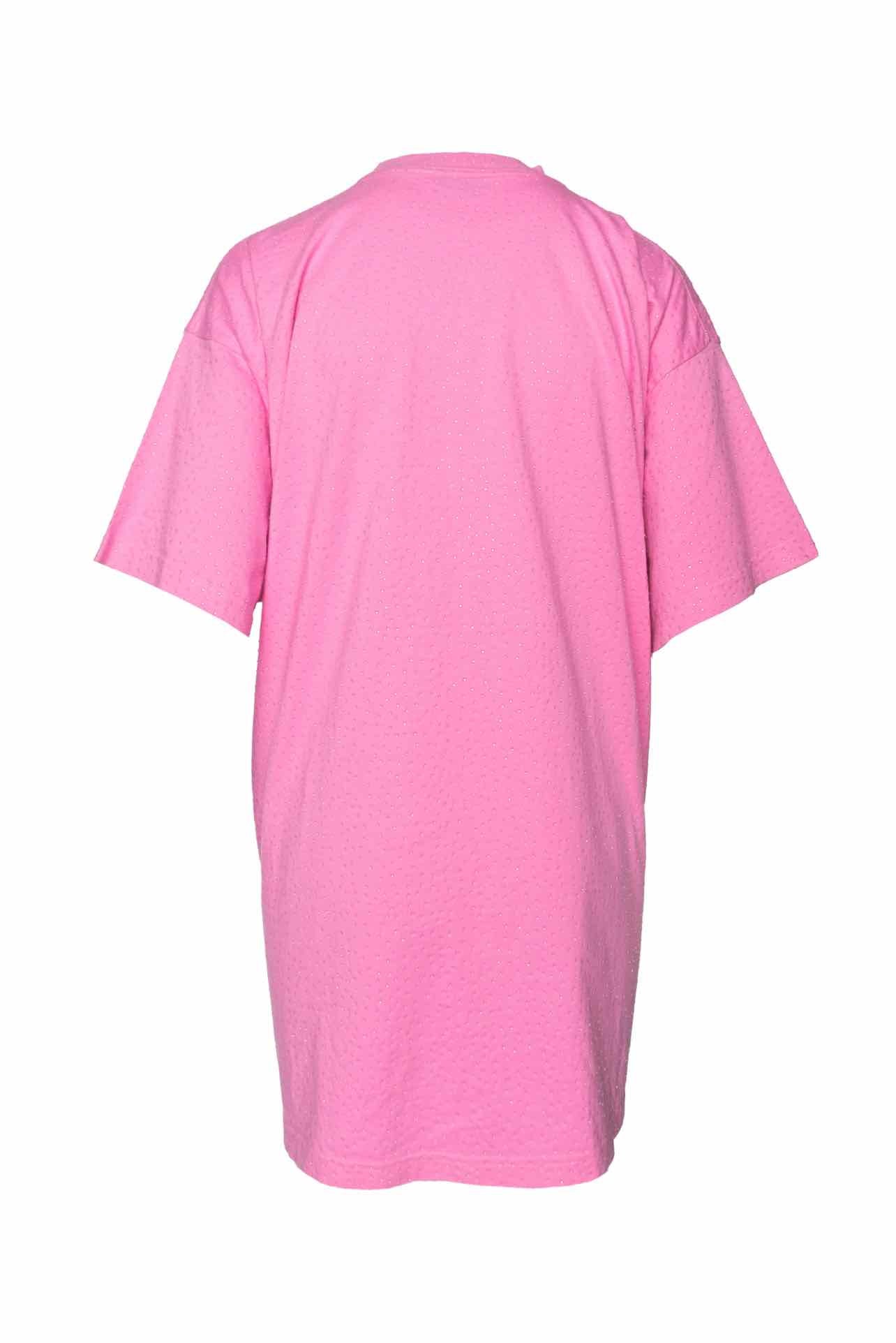 Balenciaga Size OS 2023 Crystal Embellished T-Shirt Dress - Image 2