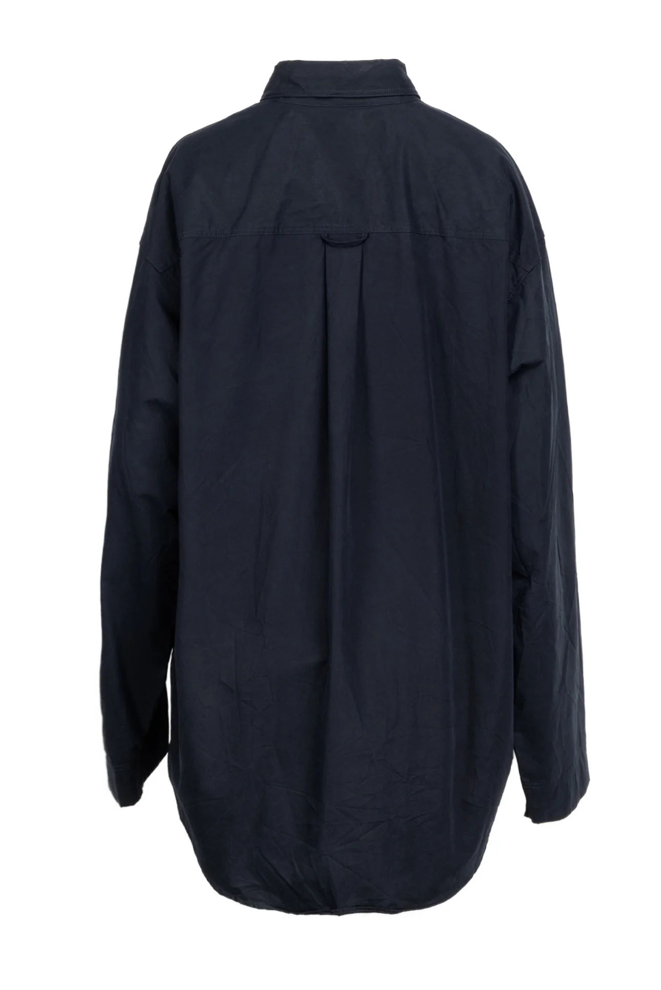 Balenciaga Size XXS Men's 2020 Washed Heavy Poplin Shirt Long Sleeve - Image 2