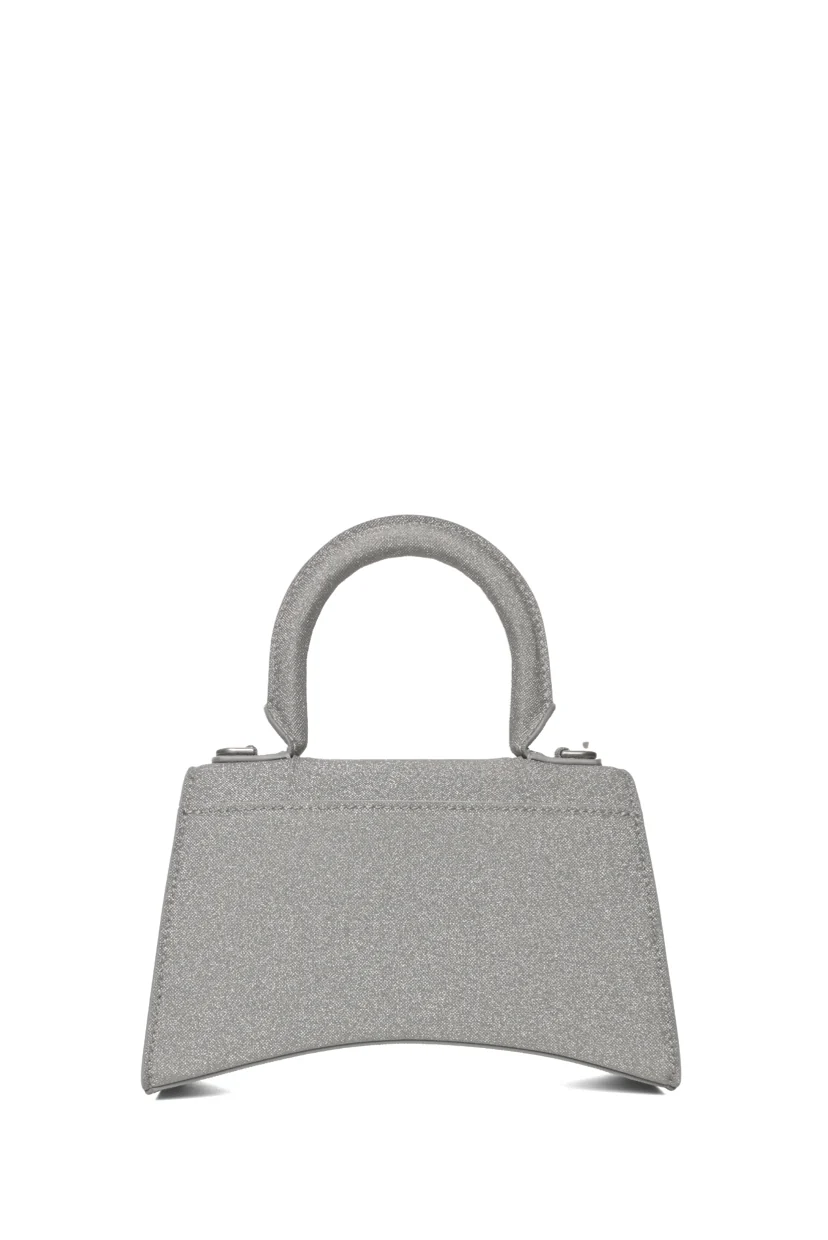 Balenciaga XS Glitter Hourglass Top Handle Bag - Image 3