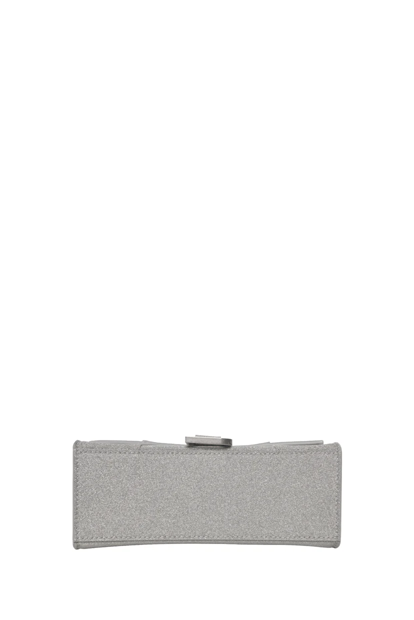 Balenciaga XS Glitter Hourglass Top Handle Bag - Image 4