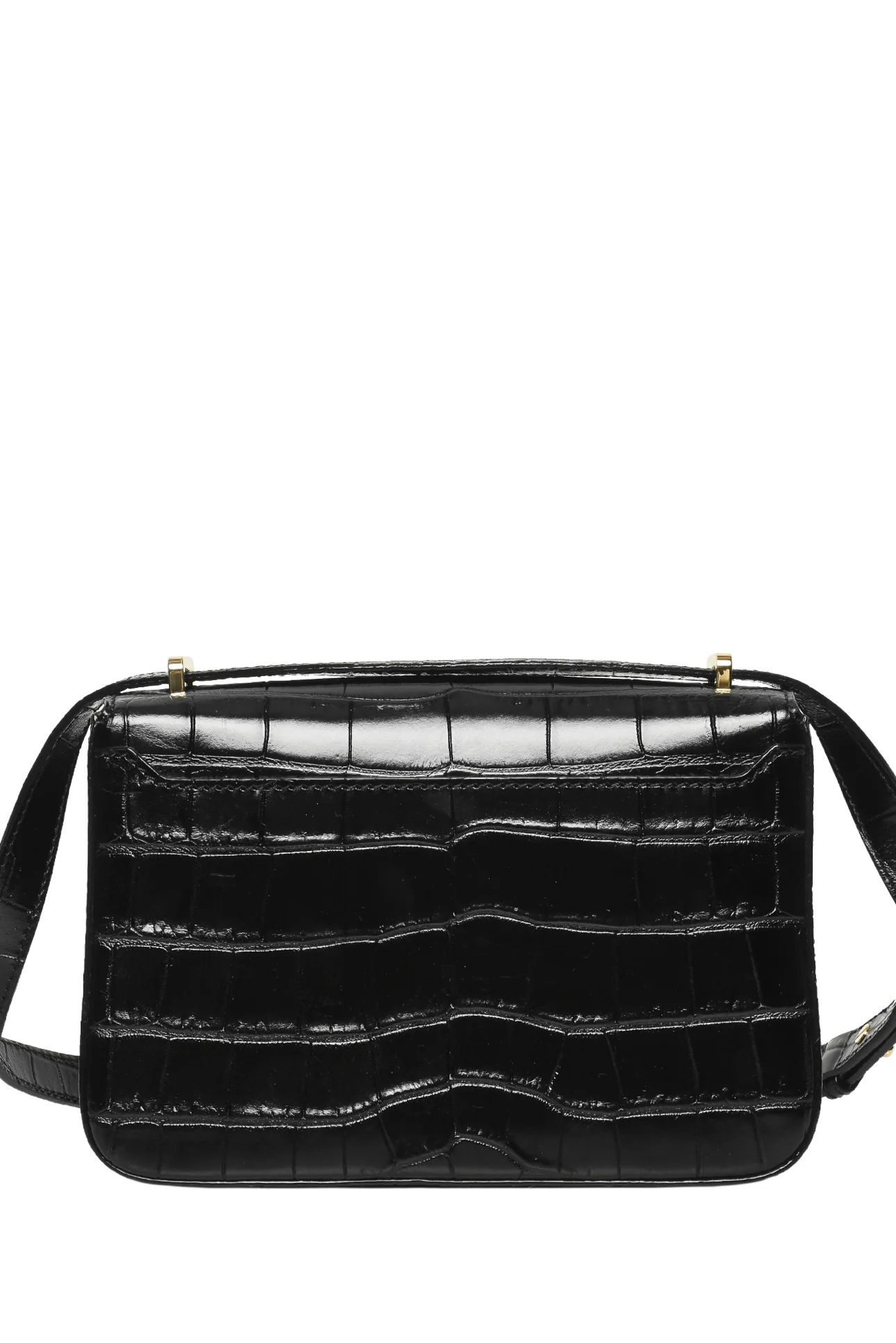Bally Janelle Croc Embossed Shoulder Bag - Image 3