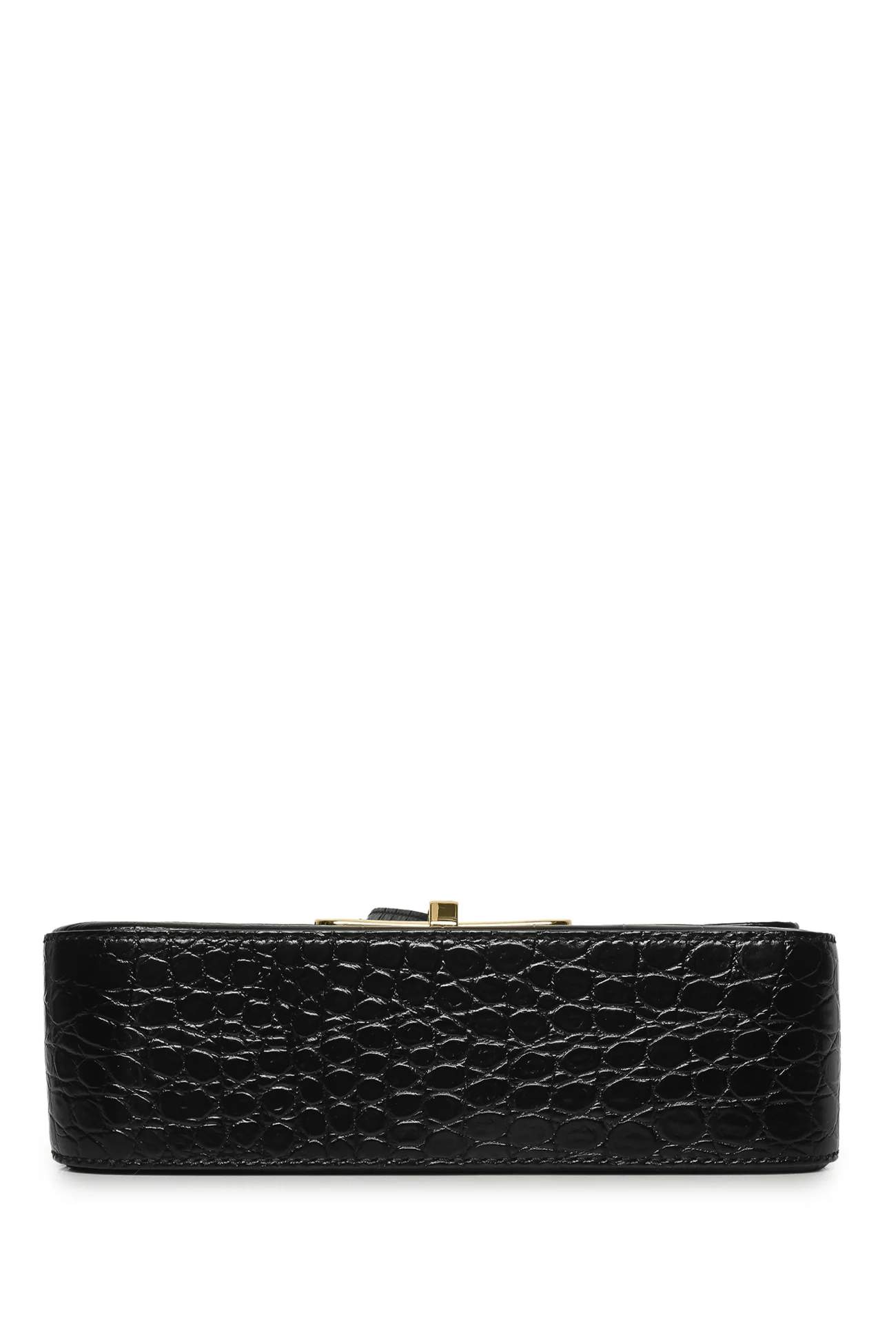 Bally Janelle Croc Embossed Shoulder Bag - Image 4