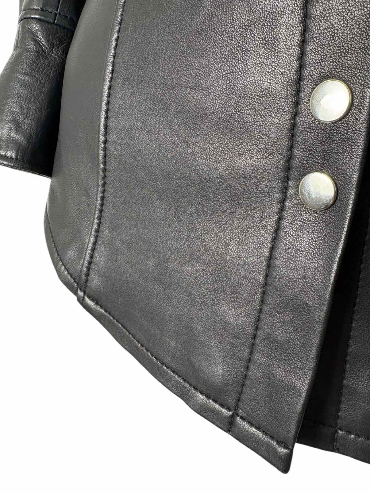 Balmain Leather Patch Pocket Size 36 Tops - Image 4