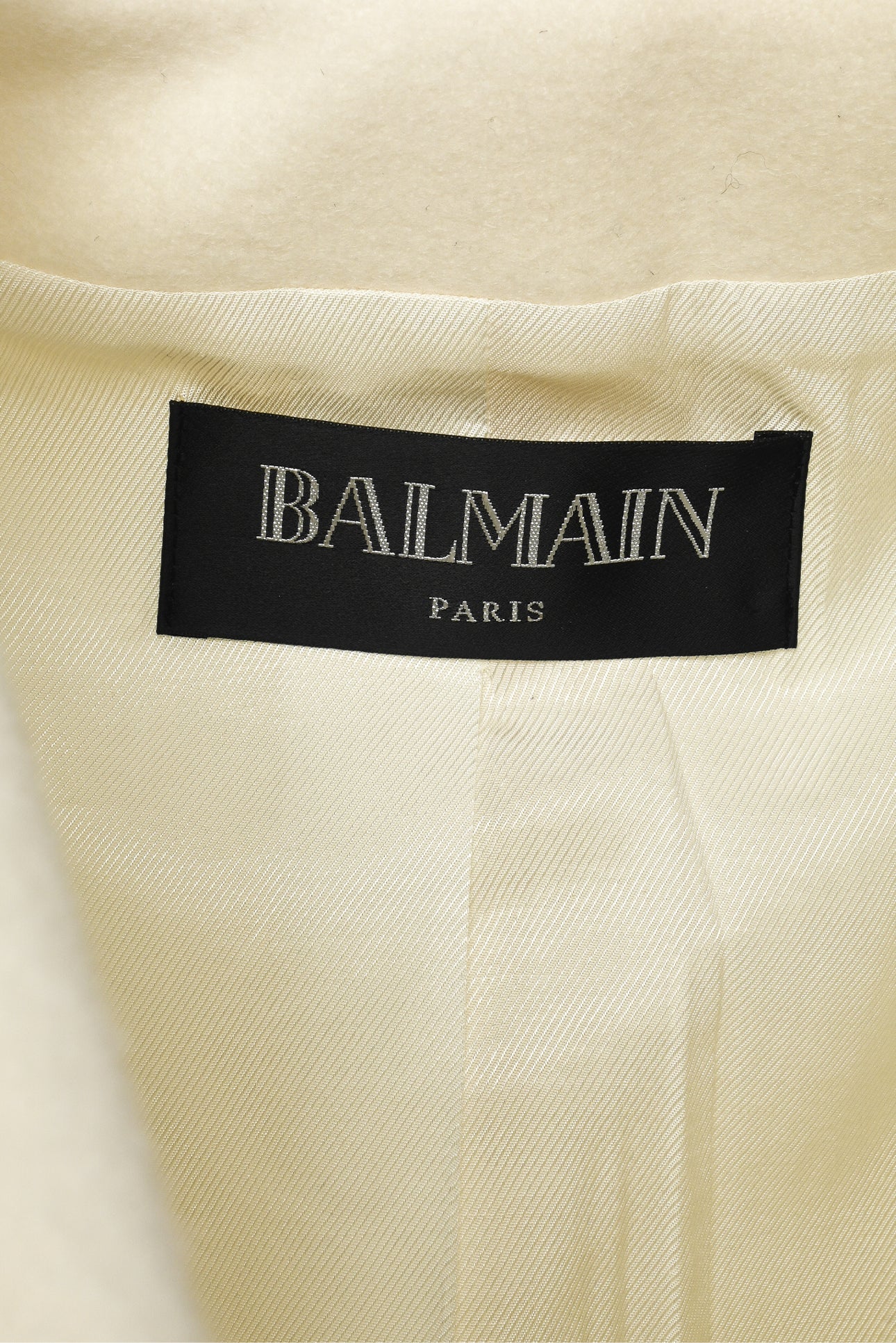 Balmain Size 34 Double-Breasted Wool Peacoat Jacket - Image 6